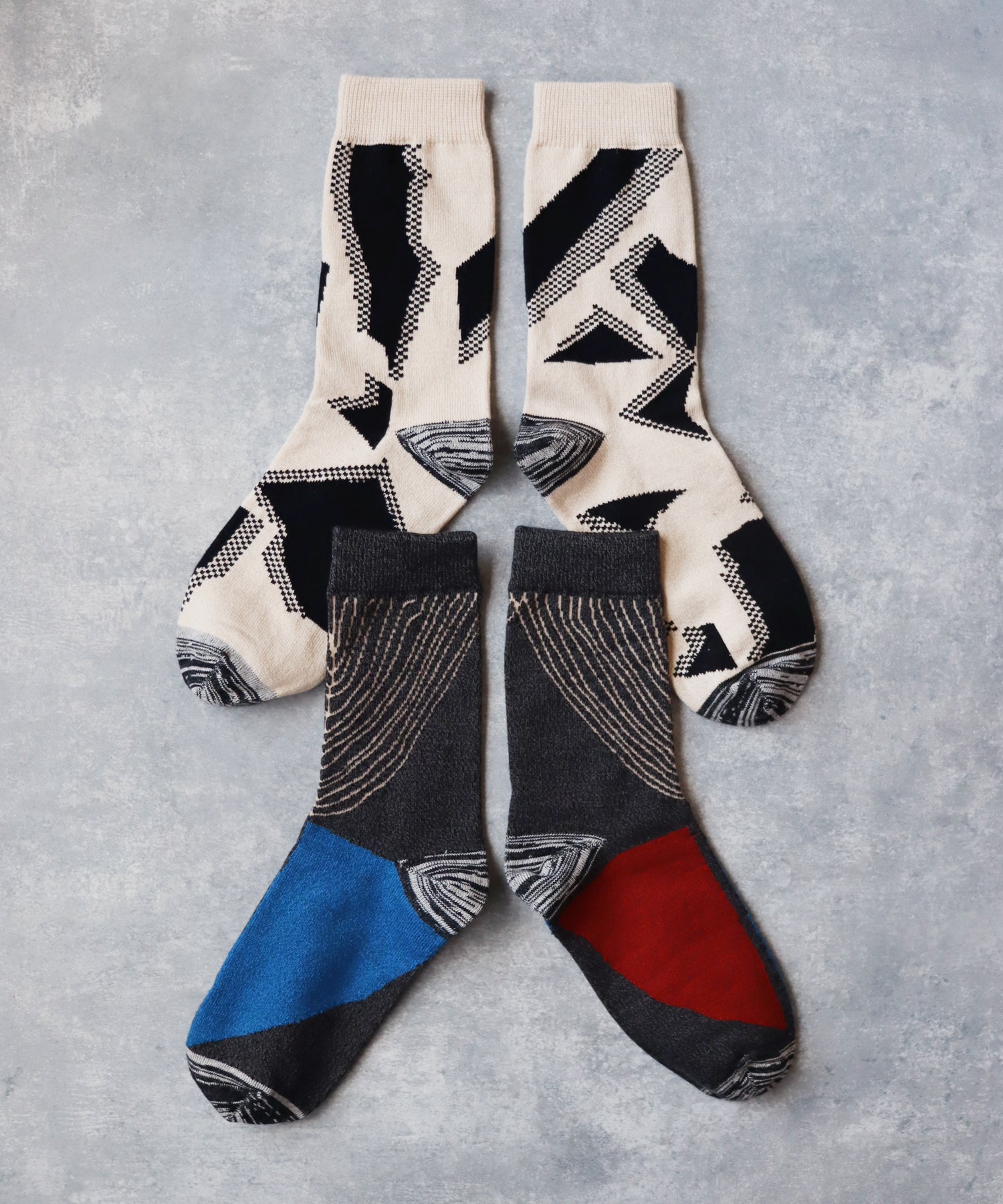 2足組】クラフト クルーソックス – きびす堂