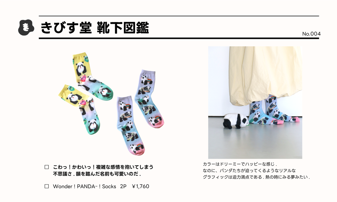 きびす堂 靴下図鑑＃004
