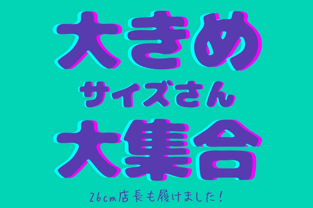 大きめサイズさん大集合