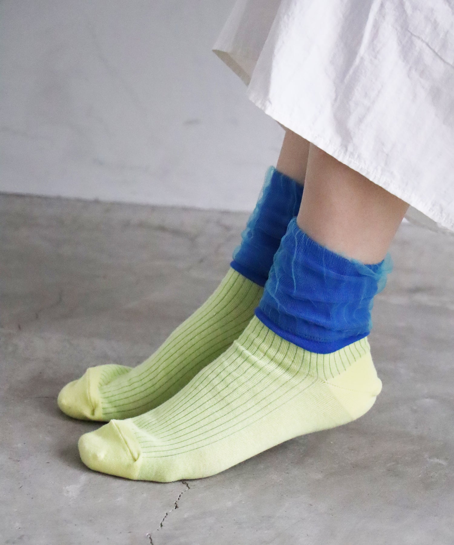 シアーバルーン ショートソックス｜2P