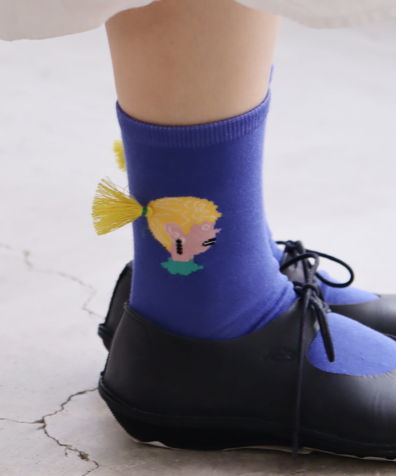 【2足組】ポニーテール ショートソックス