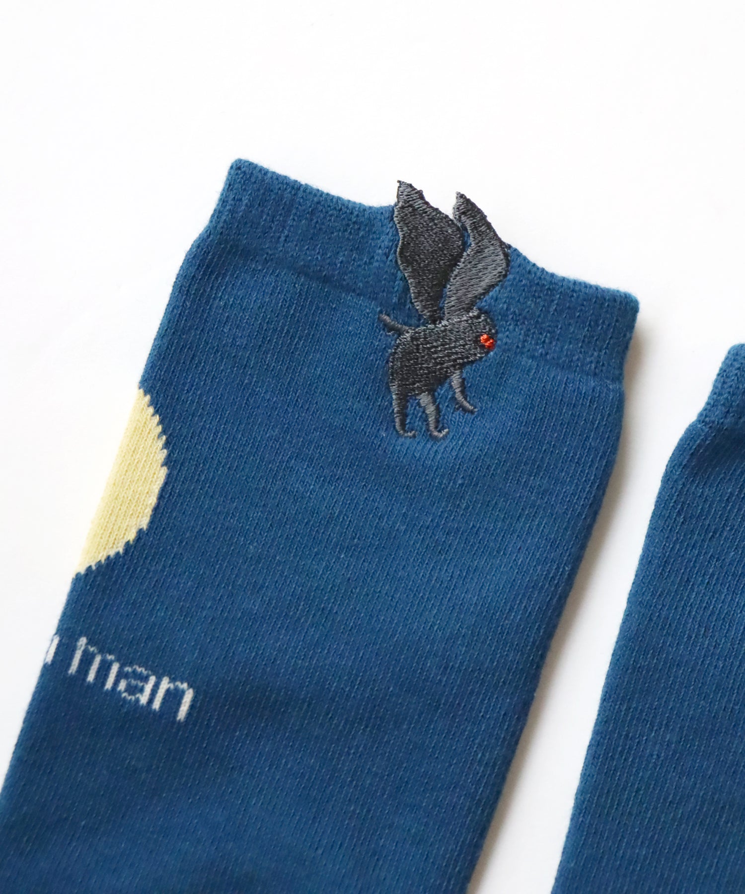 【2足組】エイリアン＆モスマン刺繍 ショートソックス
