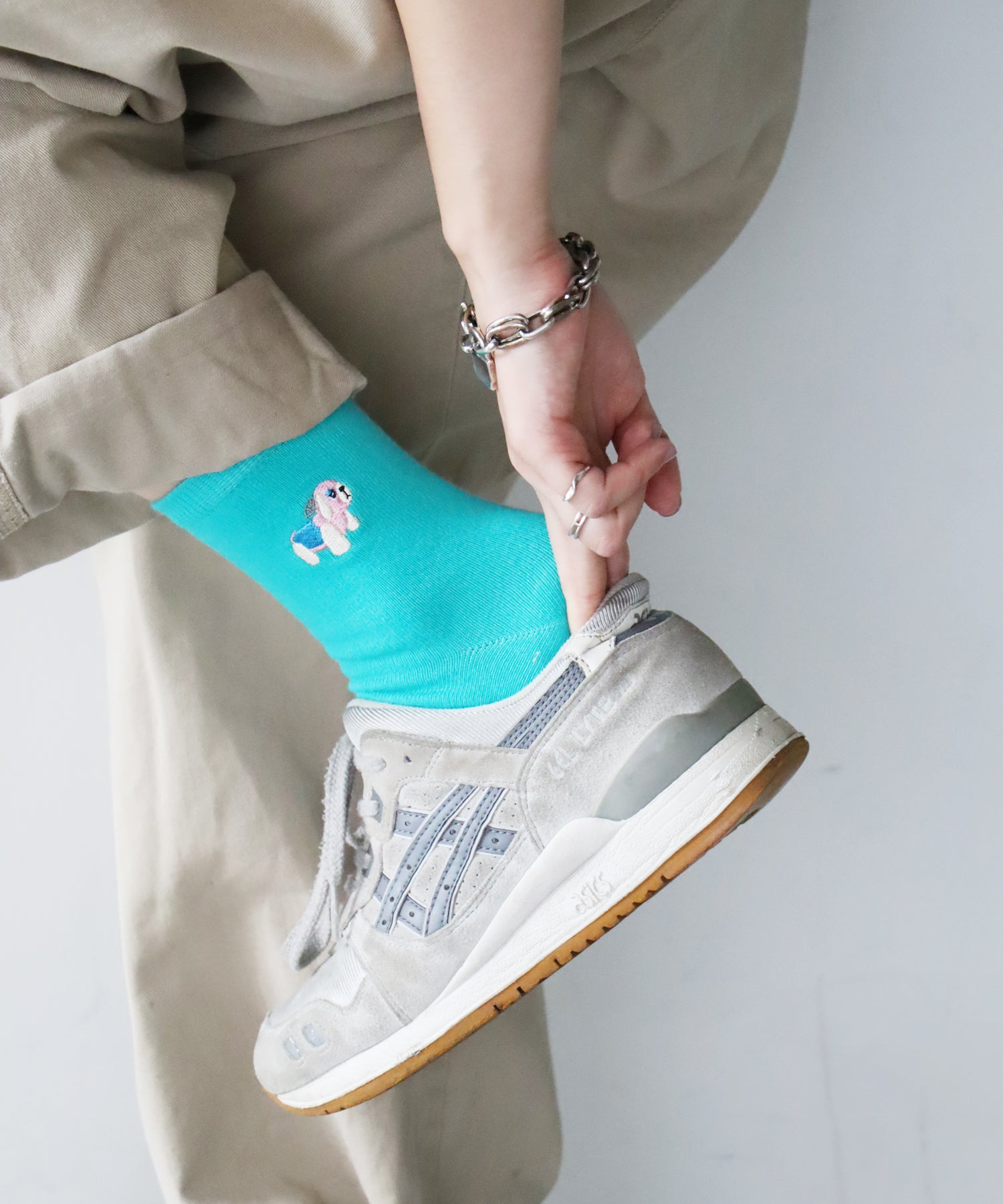 GO！GO！アニマルカート ショートソックス｜2P