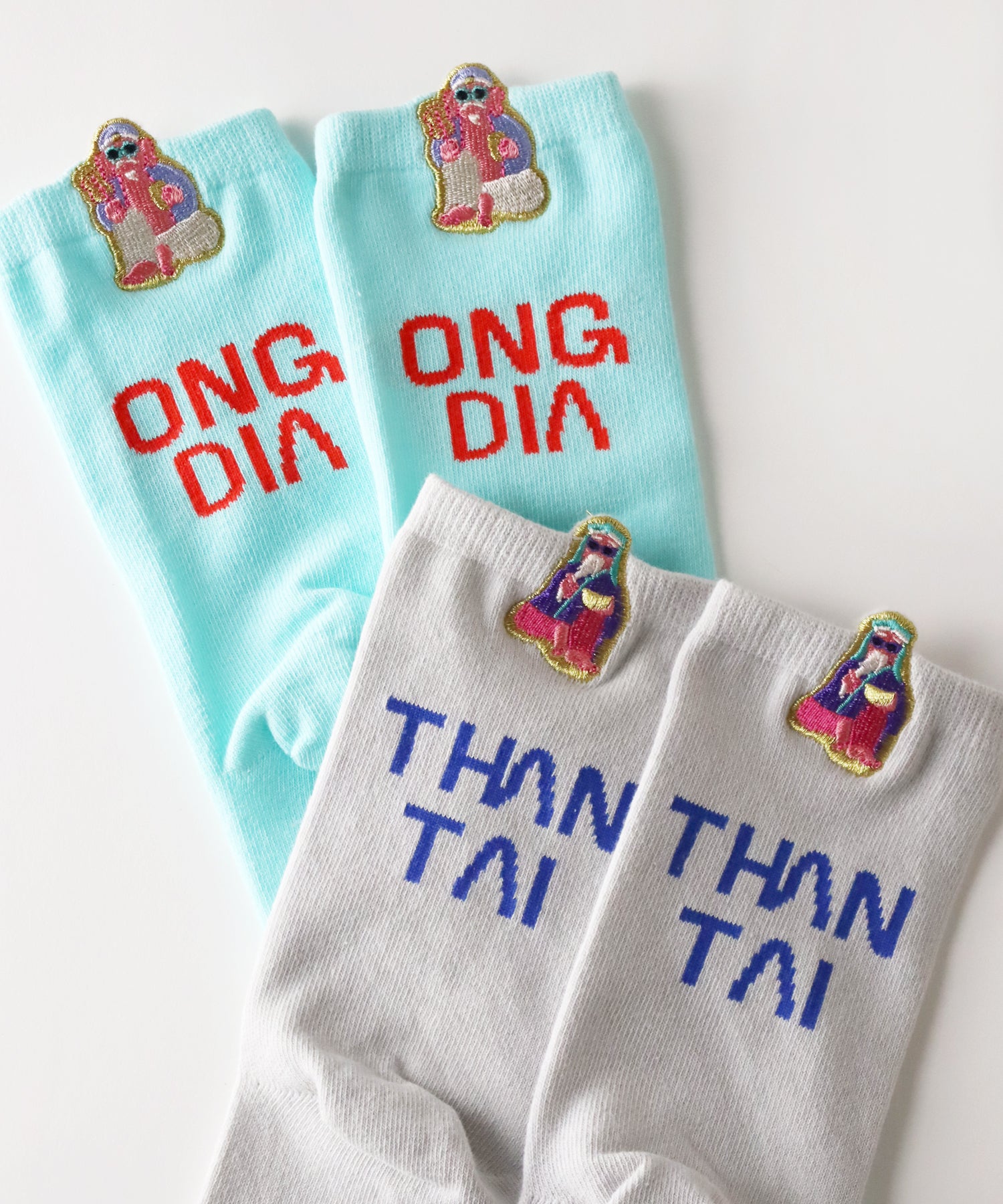 【早割～1/21 PM12:00まで!】ベトナムのかみさま ショートソックス｜2P