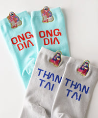 ベトナムのかみさま ショートソックス｜2P