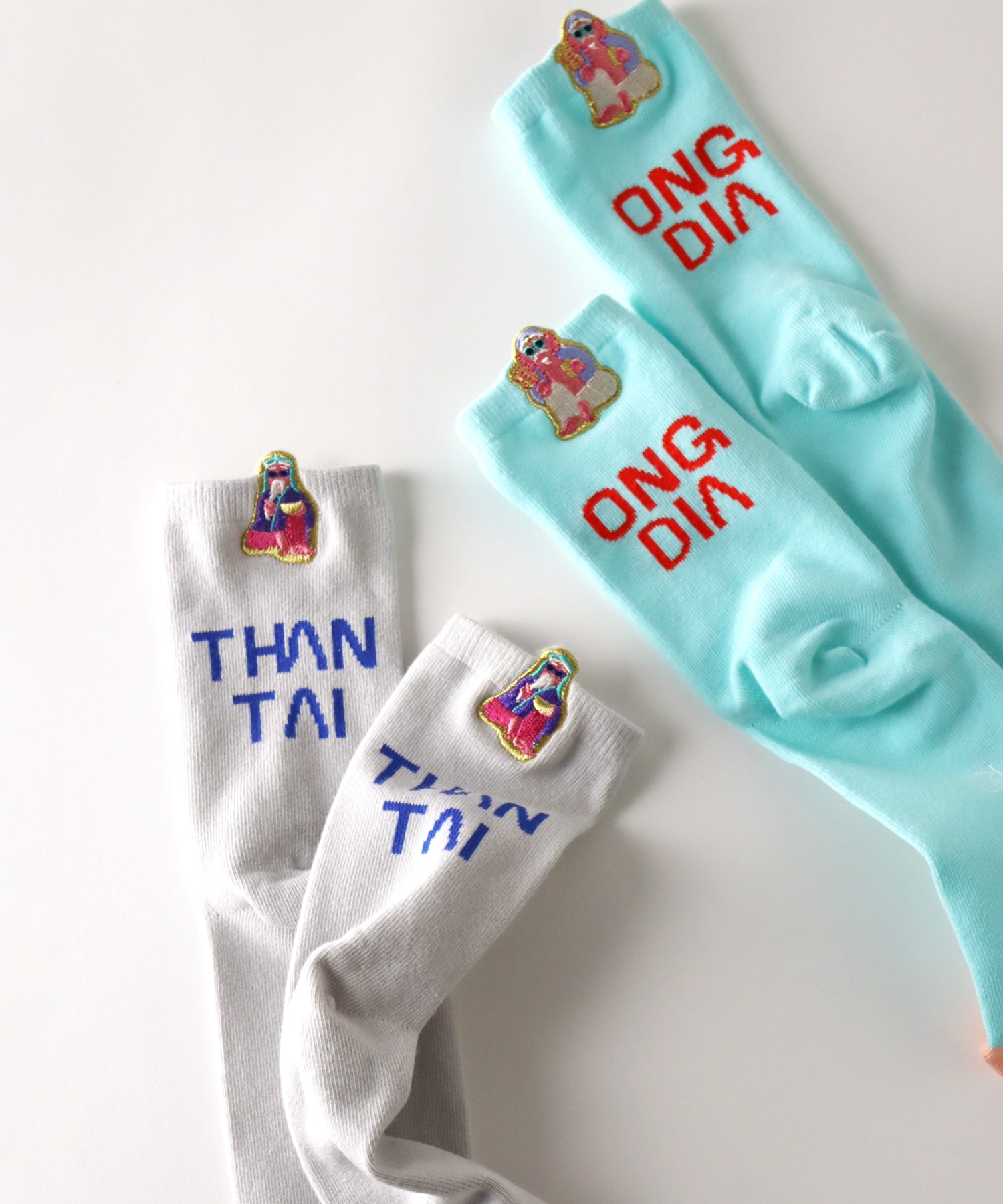 【早割～1/21 PM12:00まで!】ベトナムのかみさま ショートソックス｜2P