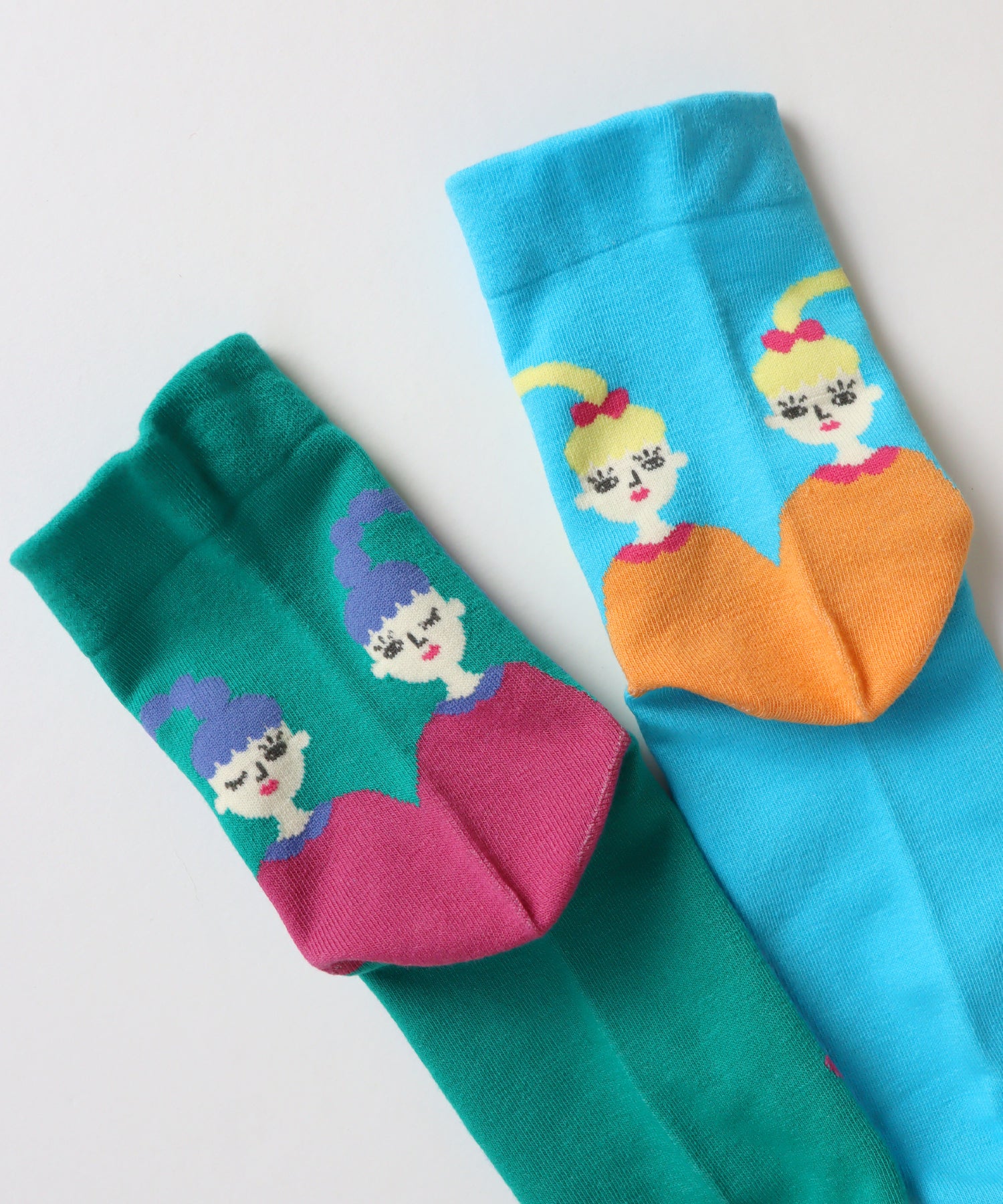 ロングヘア―ツインズ ショートソックス｜2P