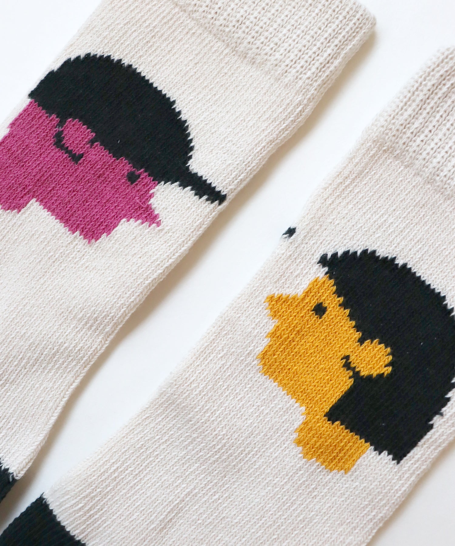 【2足組】BOY Meets GIRL ローゲージ クルーソックス