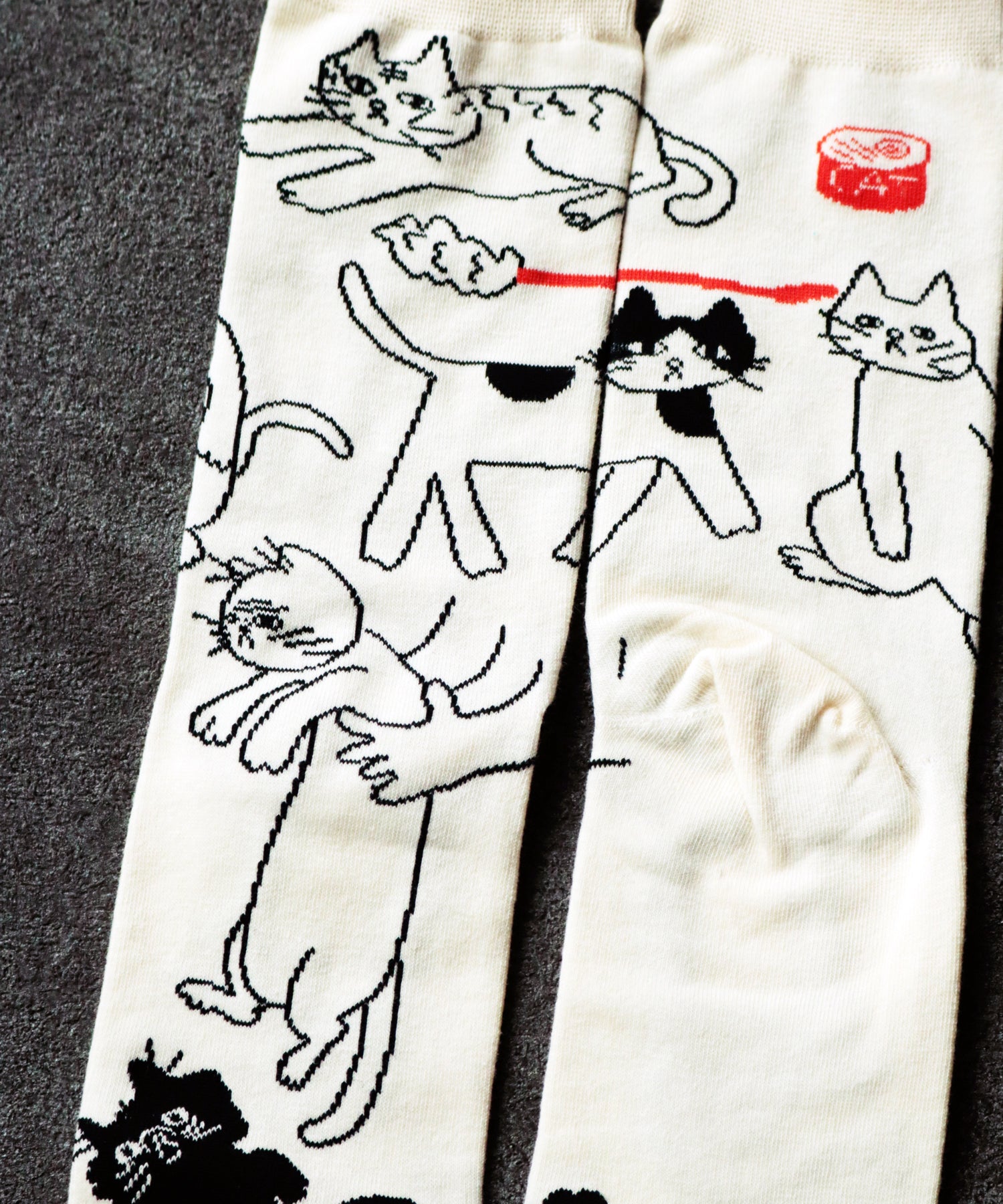 【2足組】Cat`s! クルーソックス　