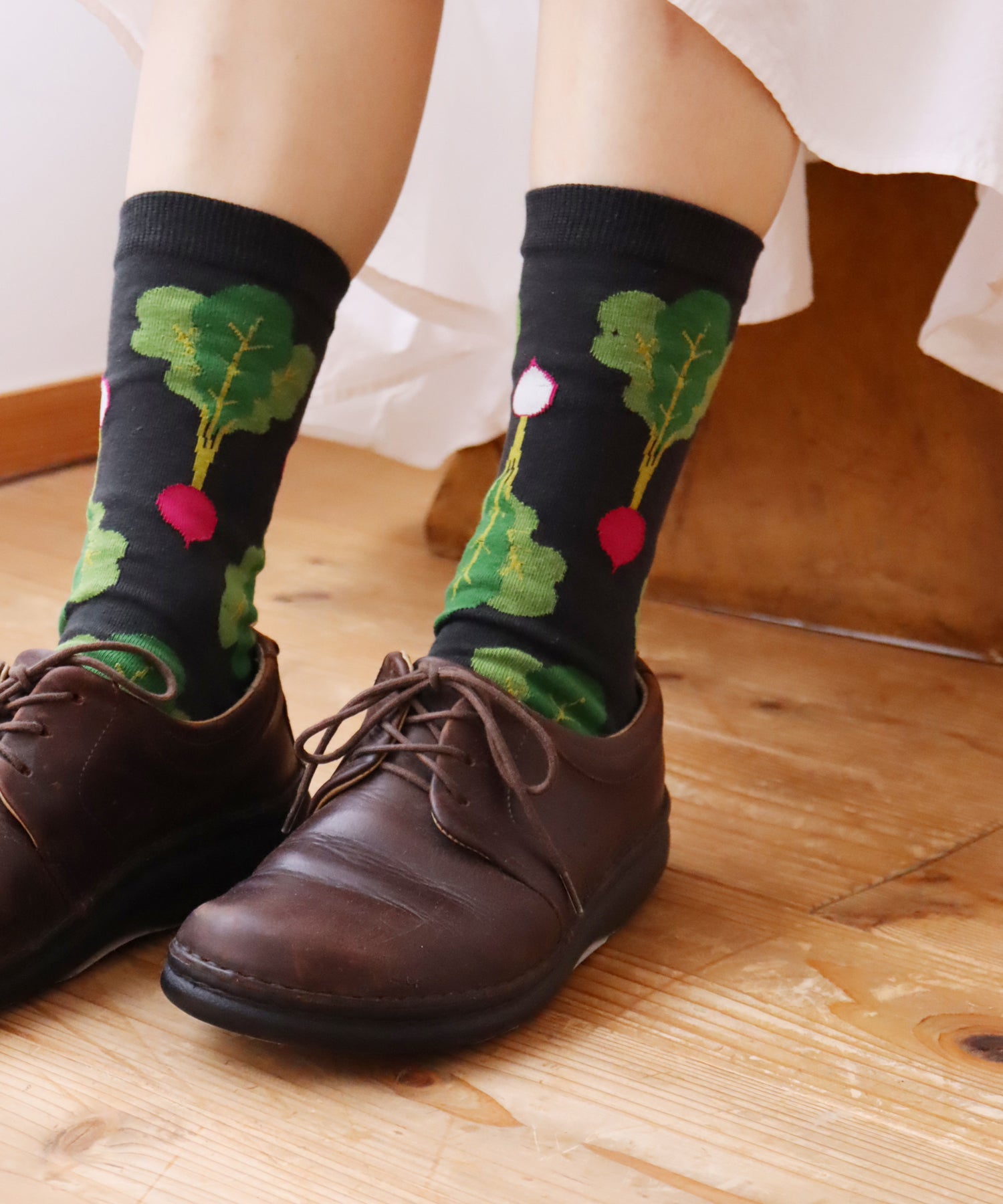 【2足組】お野菜 クルーソックス