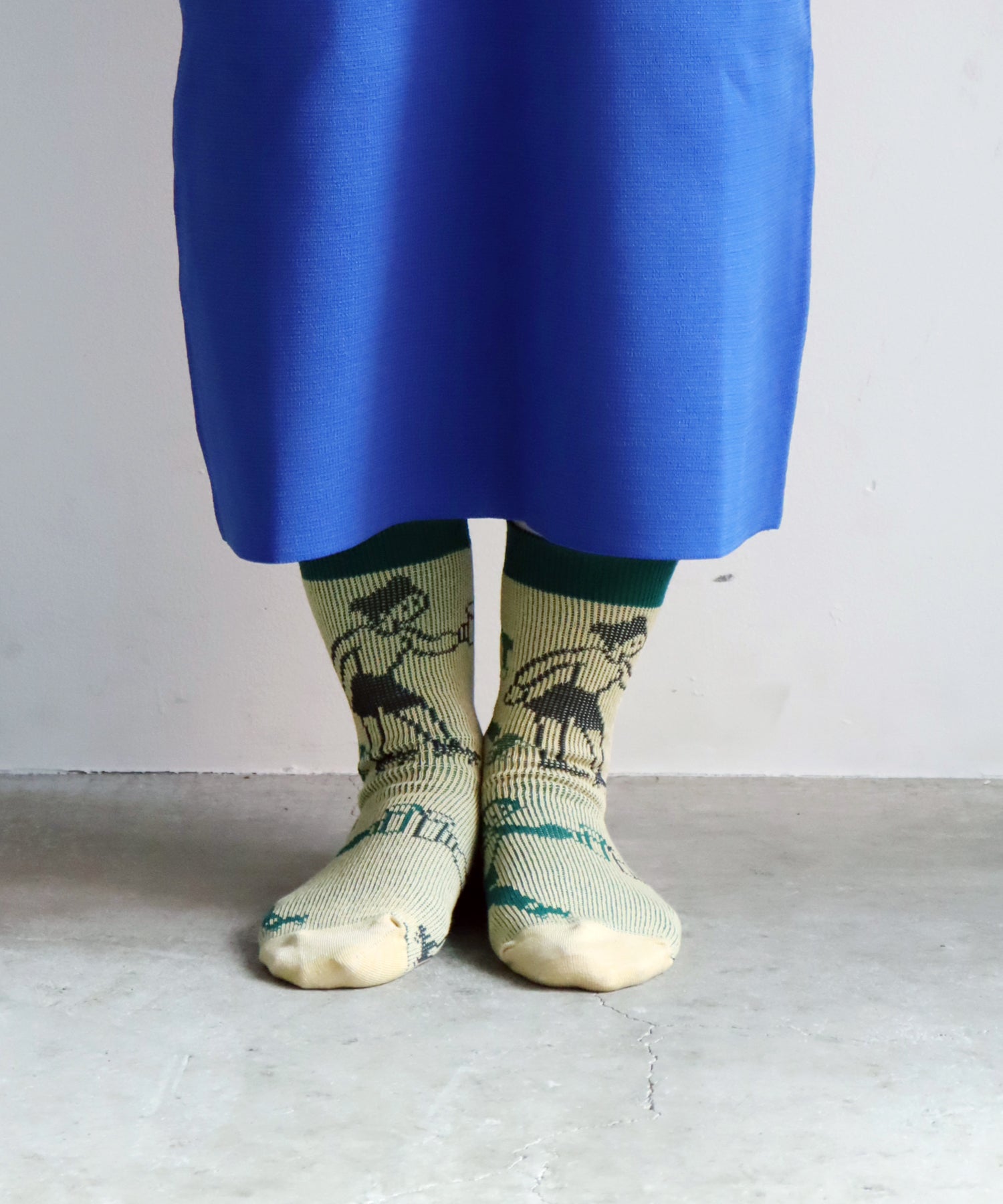 【2足組】ボクサー＆ビールガール クルーソックス