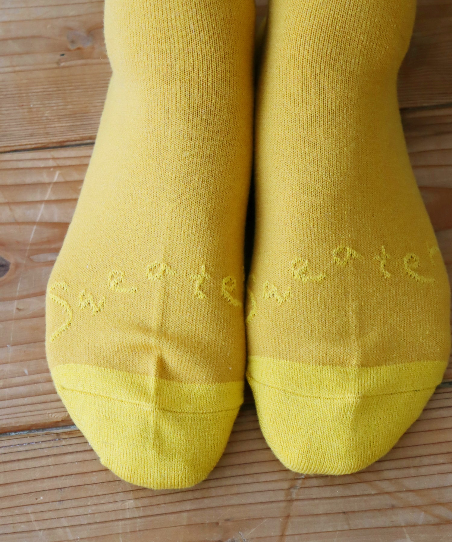 【2足組】ウール混 編み物柄 クルーソックス