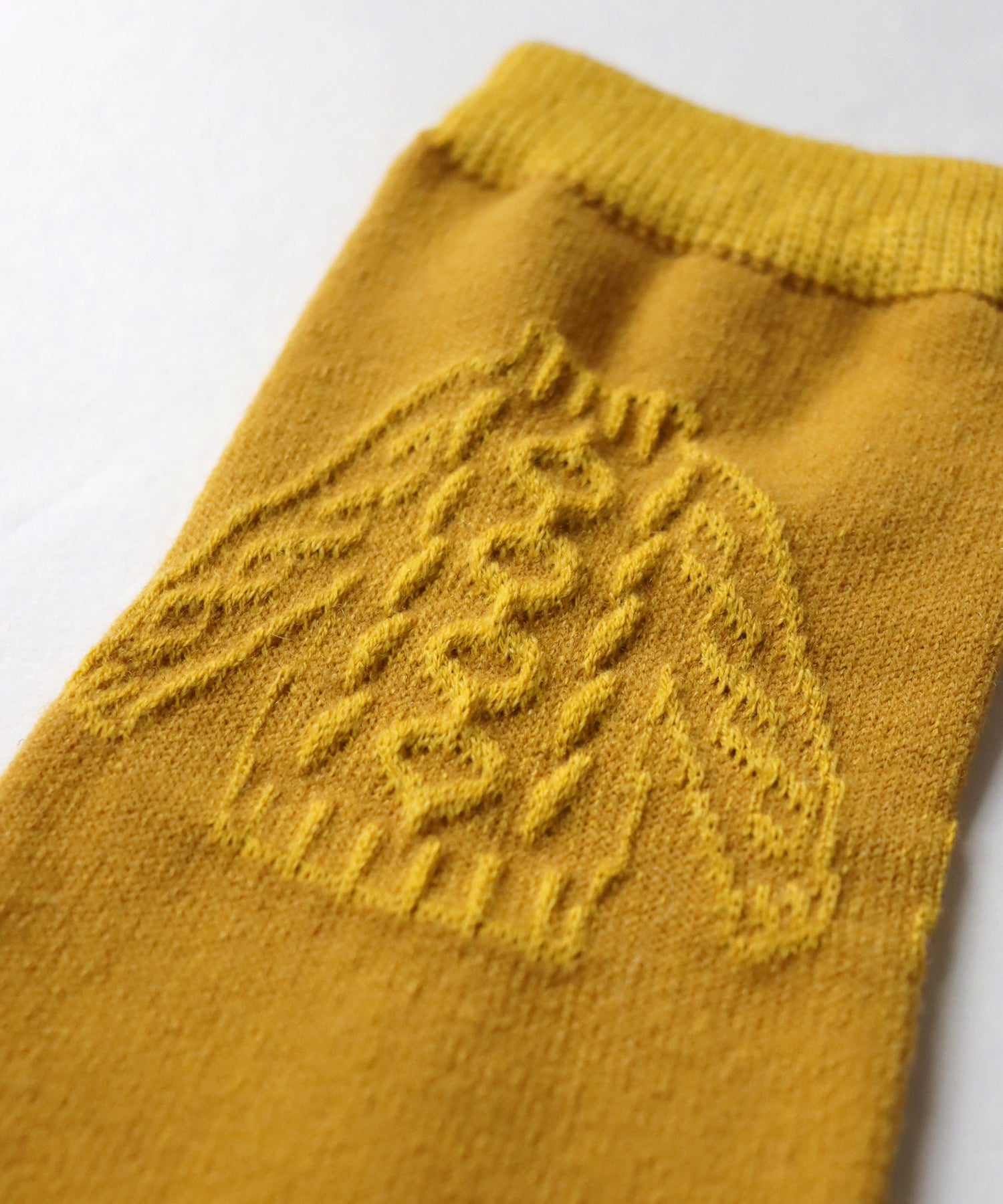 【2足組】ウール混 編み物柄 クルーソックス