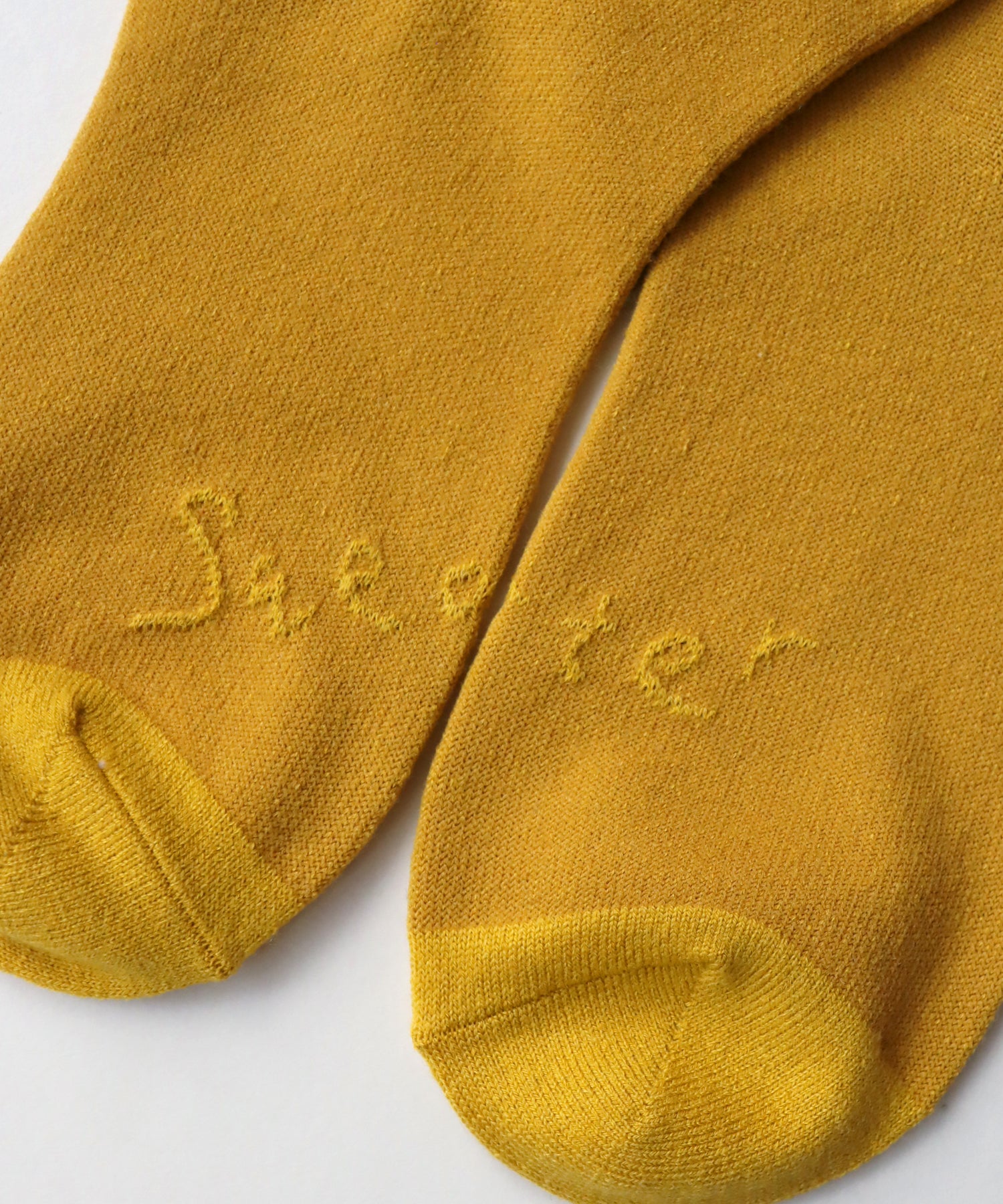 【2足組】ウール混 編み物柄 クルーソックス