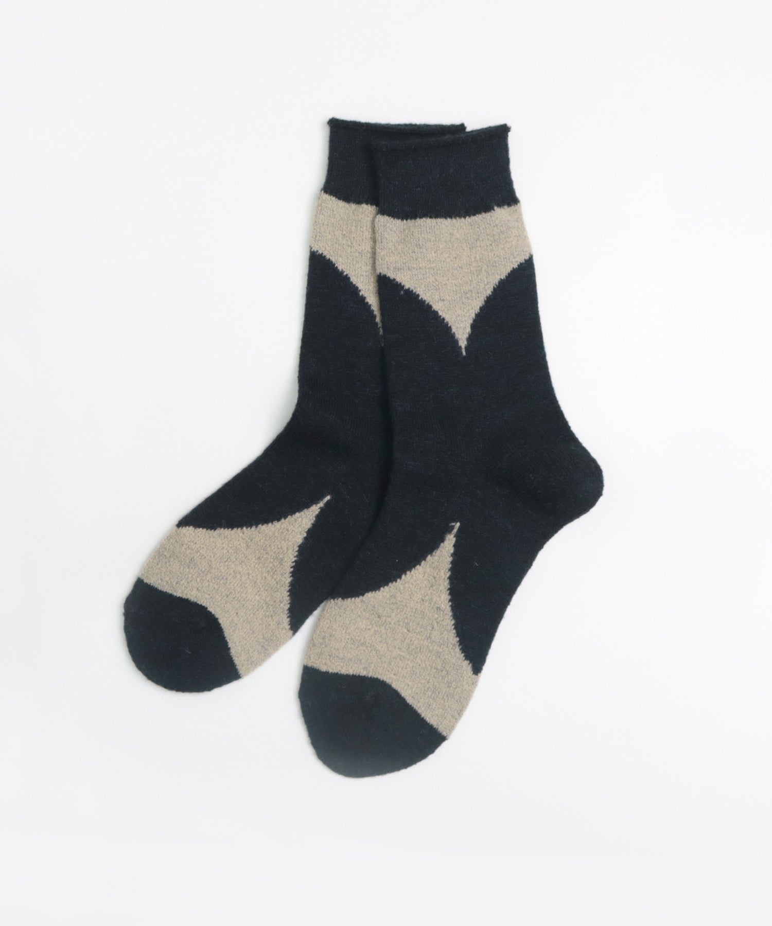 ○＆△ バルキー クルーソックス｜2P