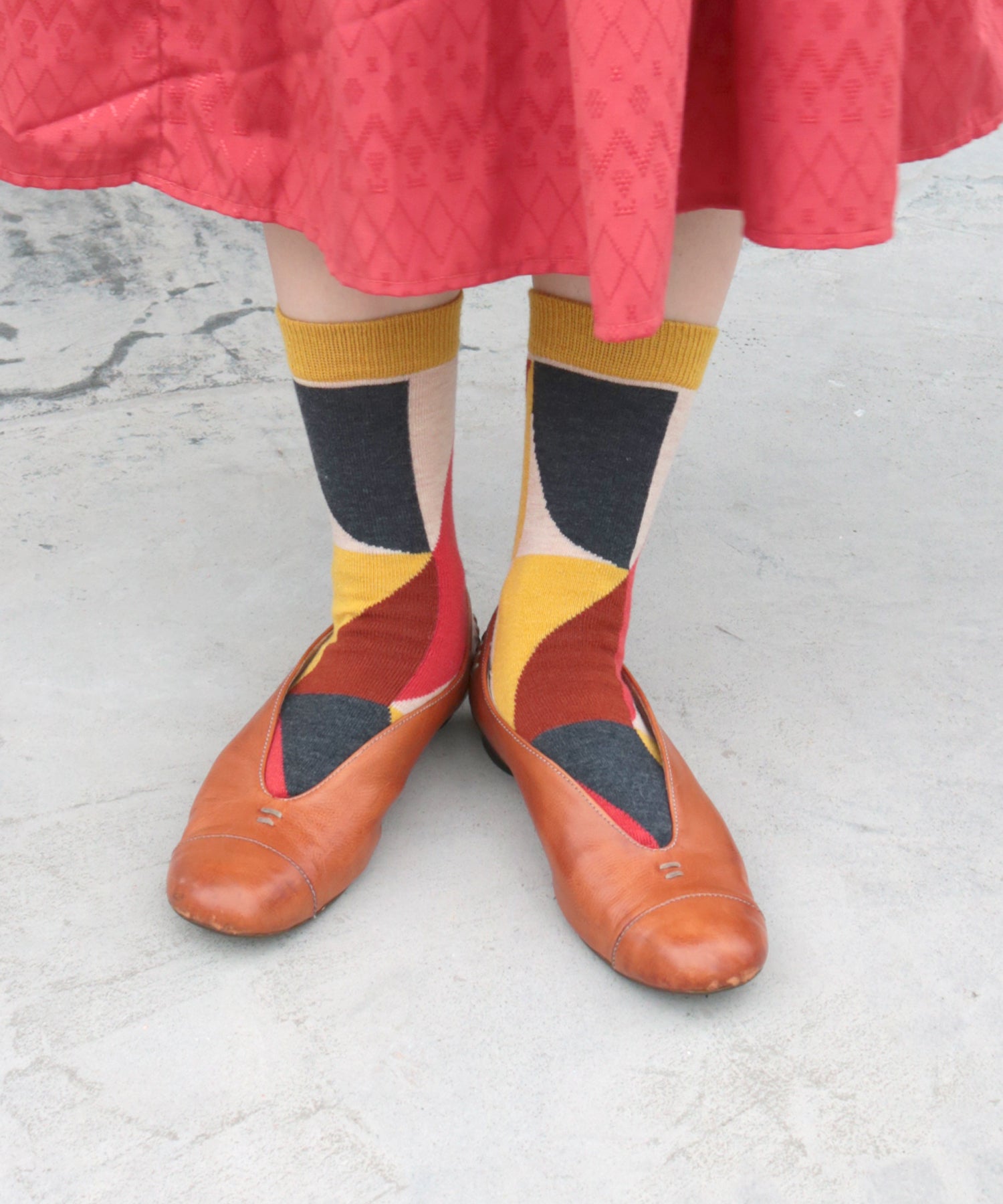 アーク＆ブロック クルーソックス｜2P