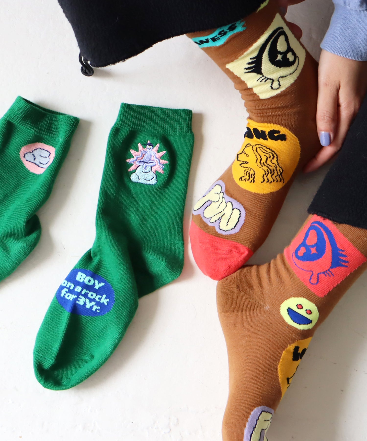 〈当店限定〉きびす堂 オリジナル ソックス｜2P
