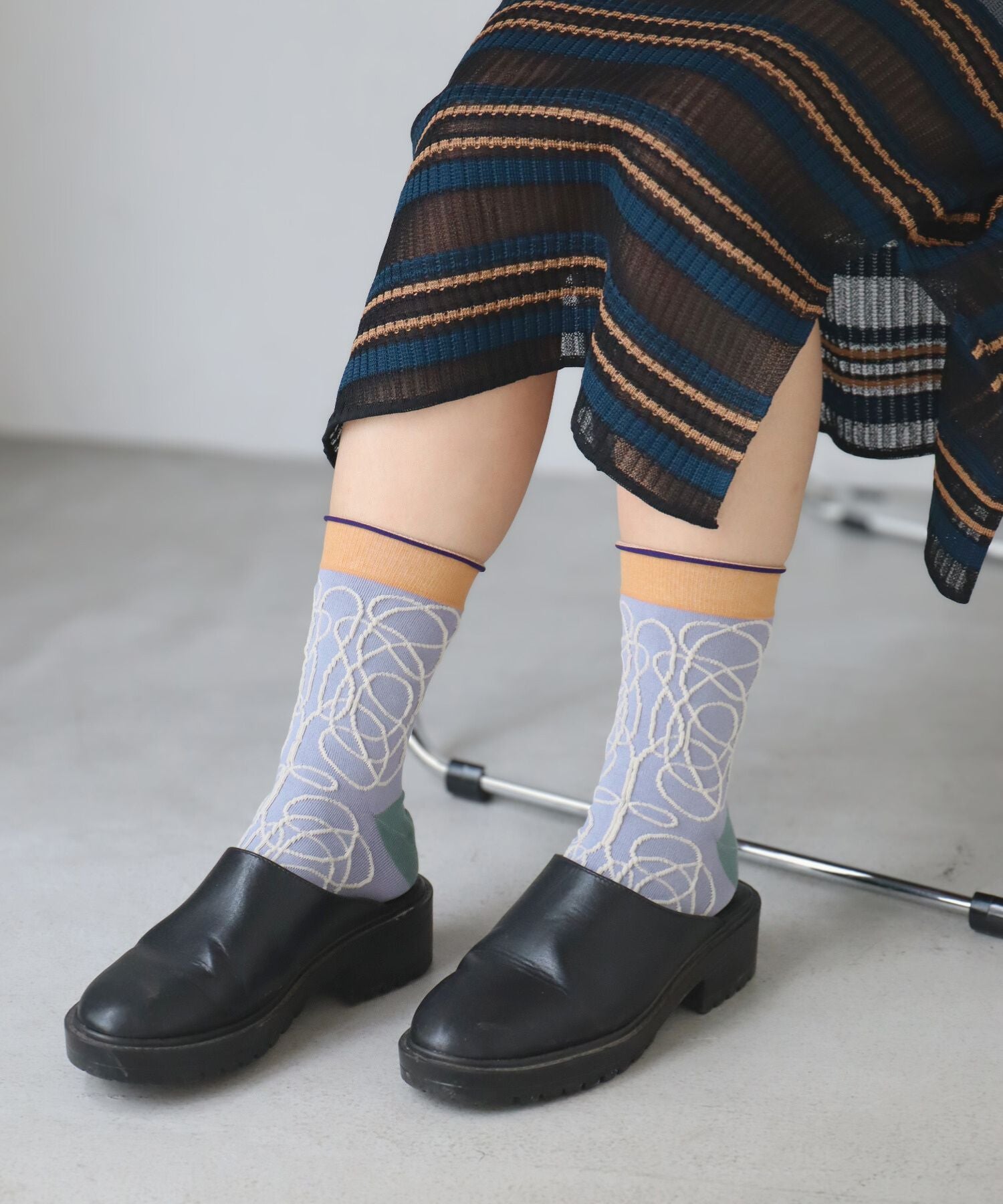 【早割～1/21 PM12:00まで!】ROPE クルーソックス｜2P