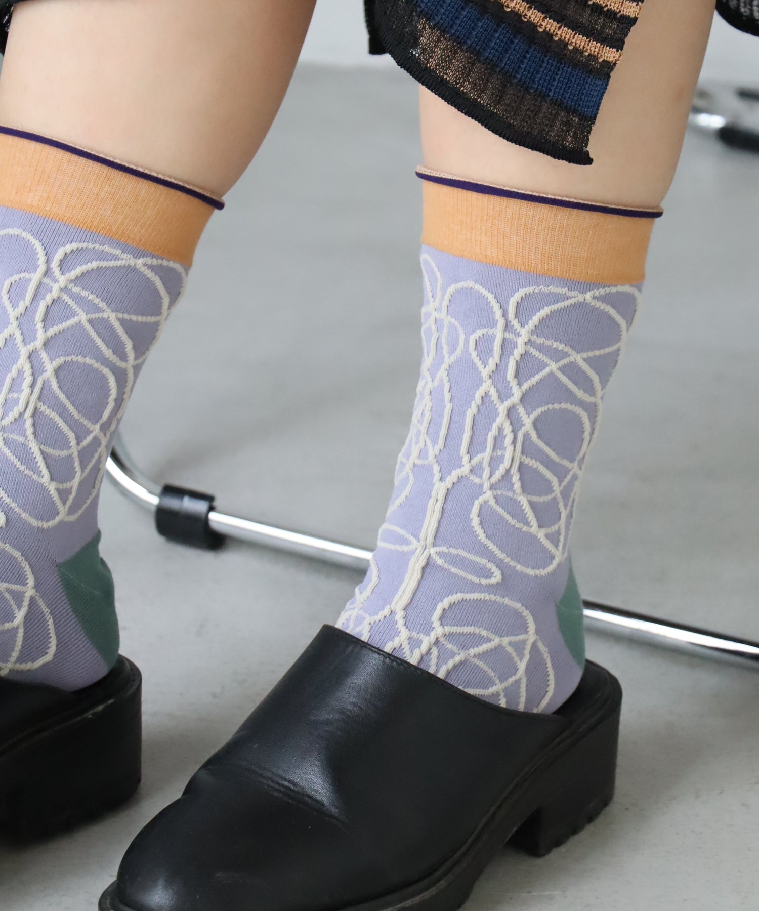 【早割～1/21 PM12:00まで!】ROPE クルーソックス｜2P