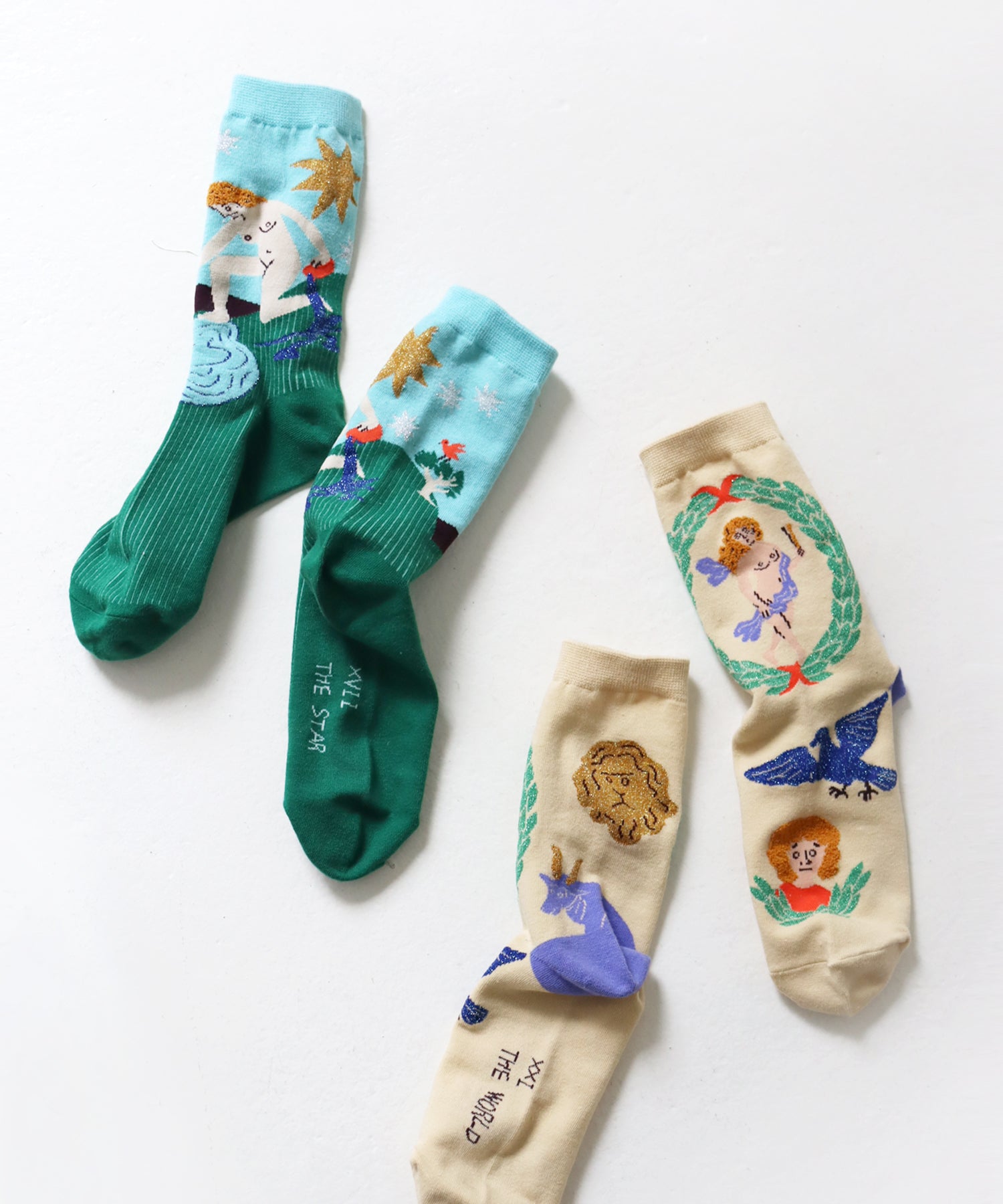 タロットカード クルーソックス｜2P