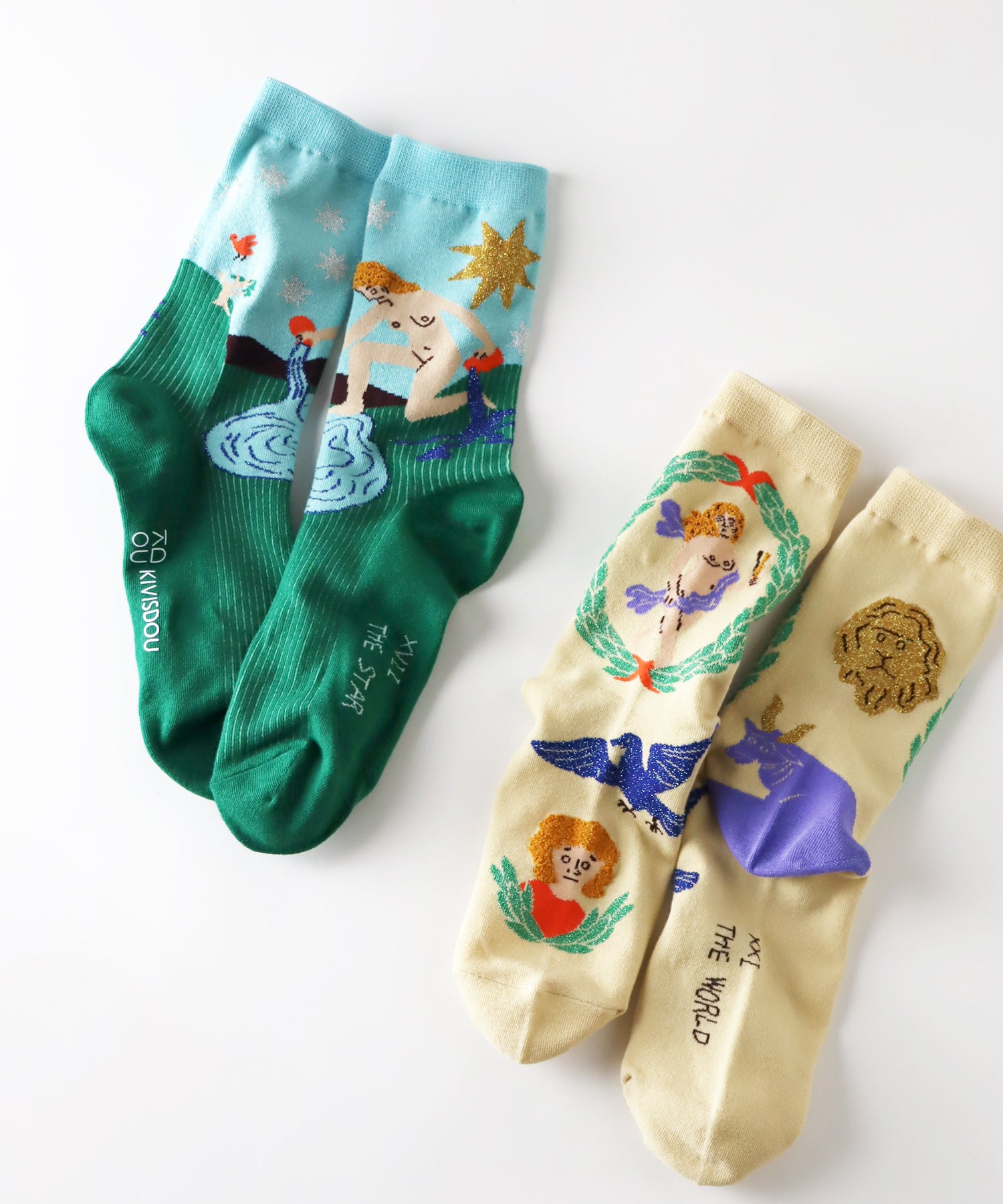 タロットカード クルーソックス｜2P