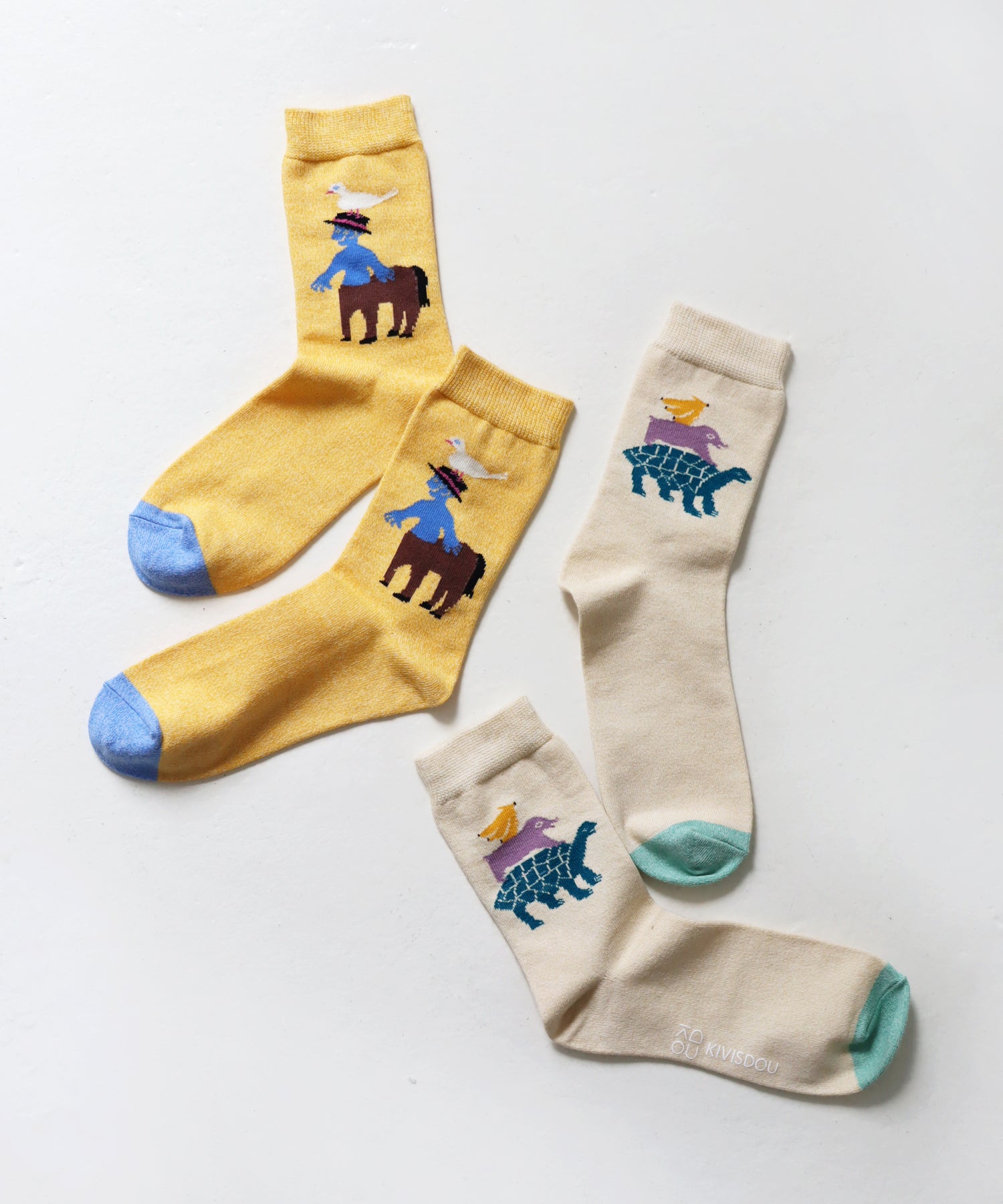 かさねがさね クルーソックス｜2P