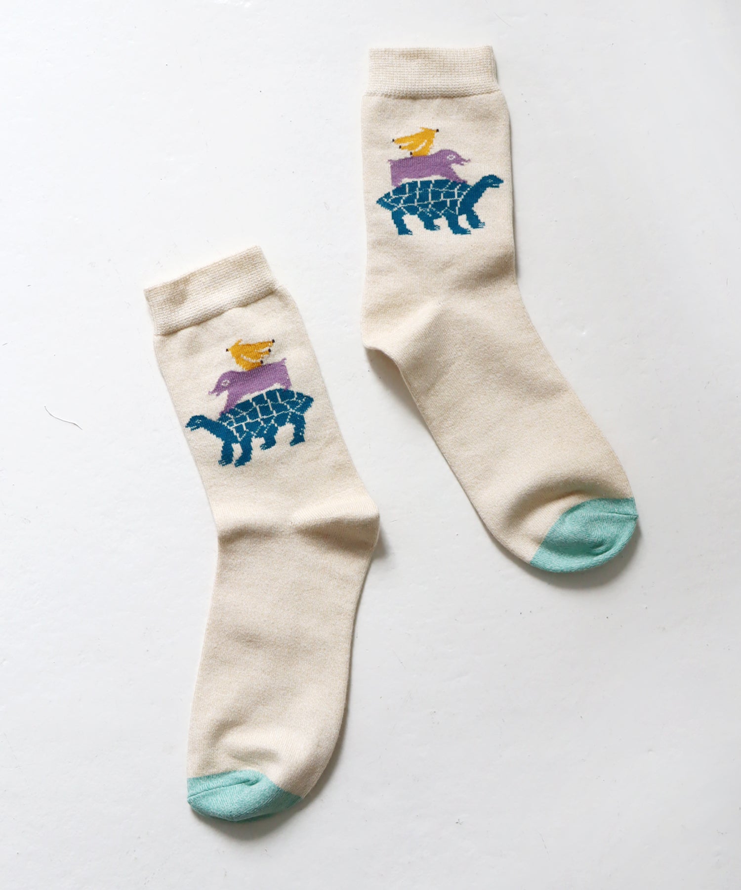 かさねがさね クルーソックス｜2P