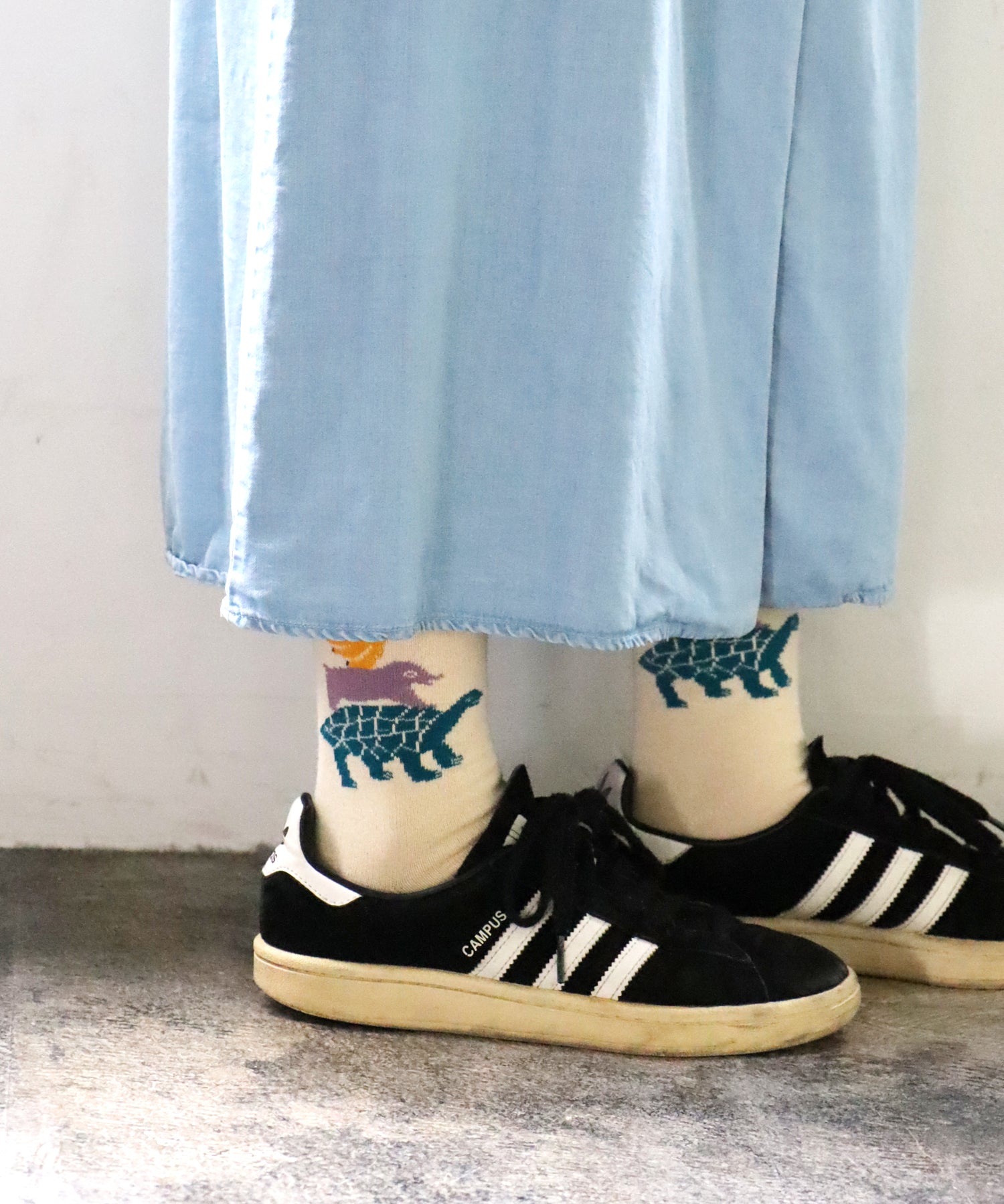 《TIMESALE対象》かさねがさね クルーソックス｜2P