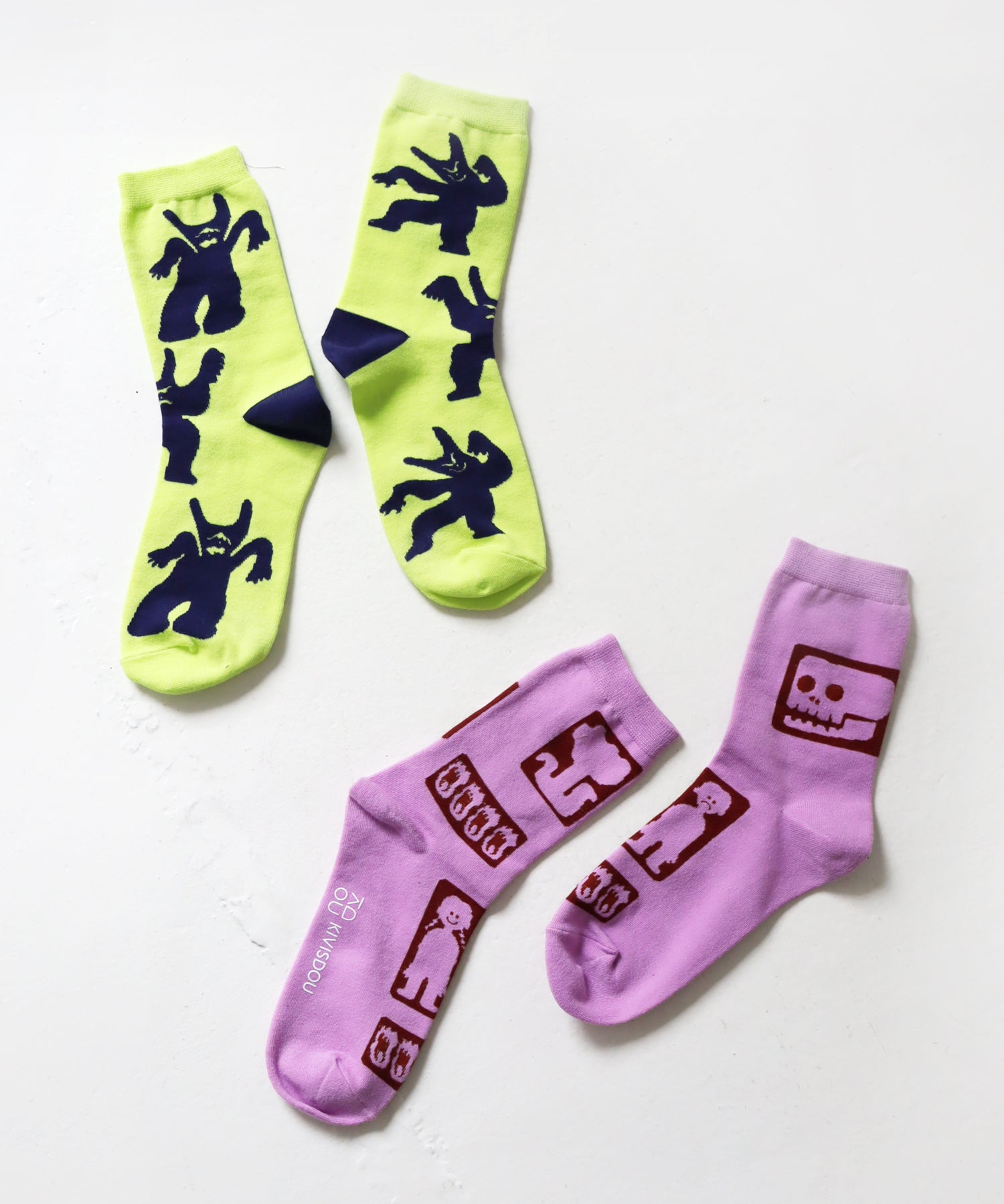 RAKUGAKI クルーソックス｜2P