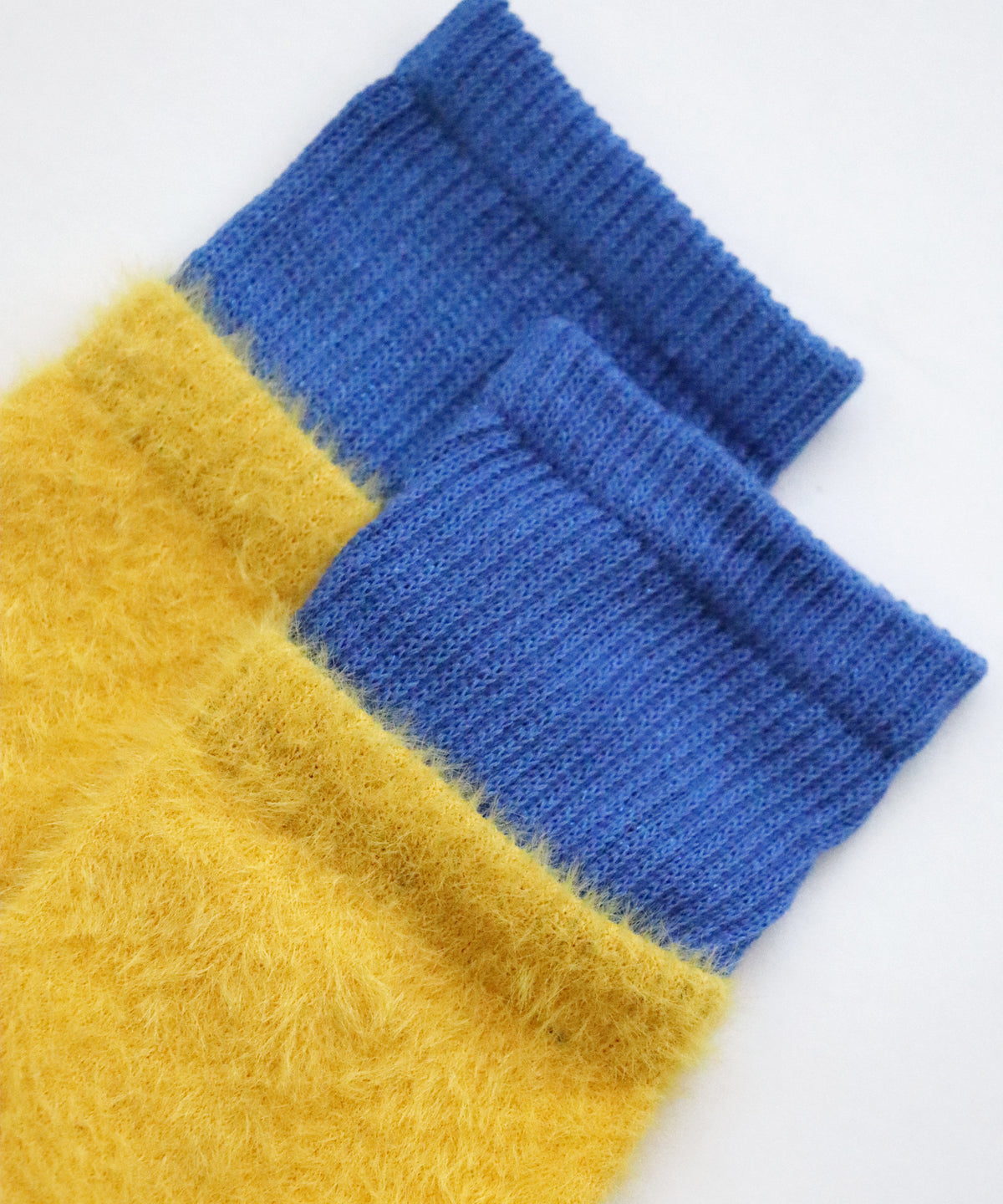 Fuzzy Layered クルーソックス｜2足組
