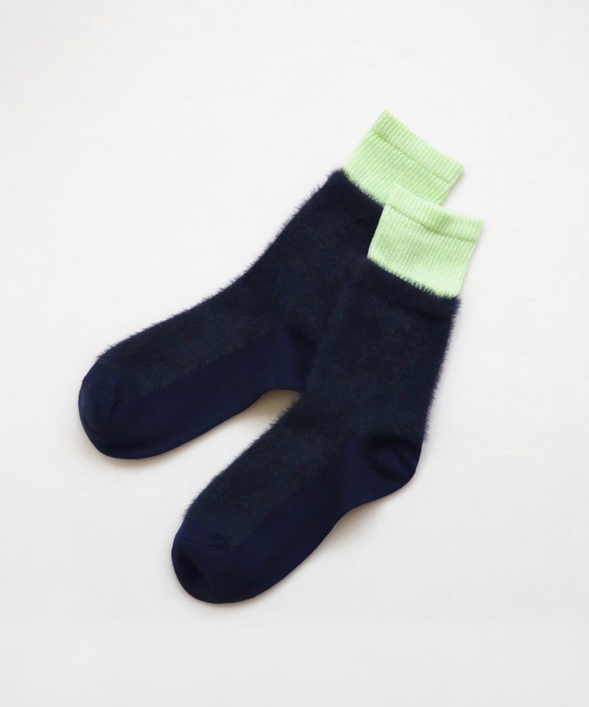 Fuzzy Layered クルーソックス｜2足組