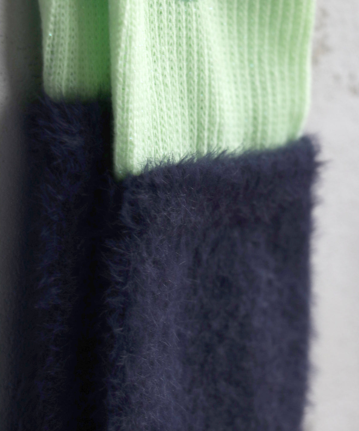 Fuzzy Layered クルーソックス｜2足組