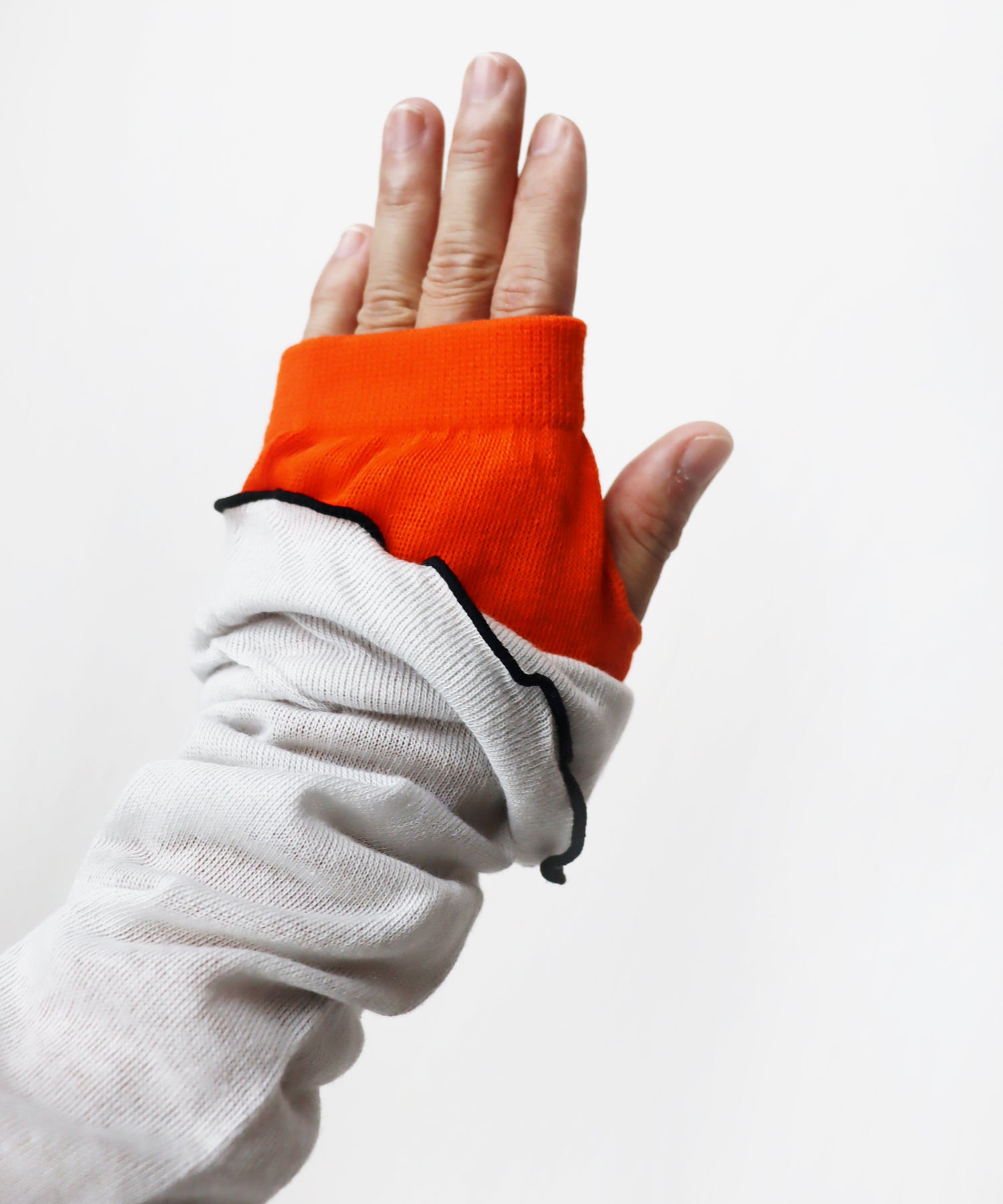 UVカット チューリップフリル アームカバー