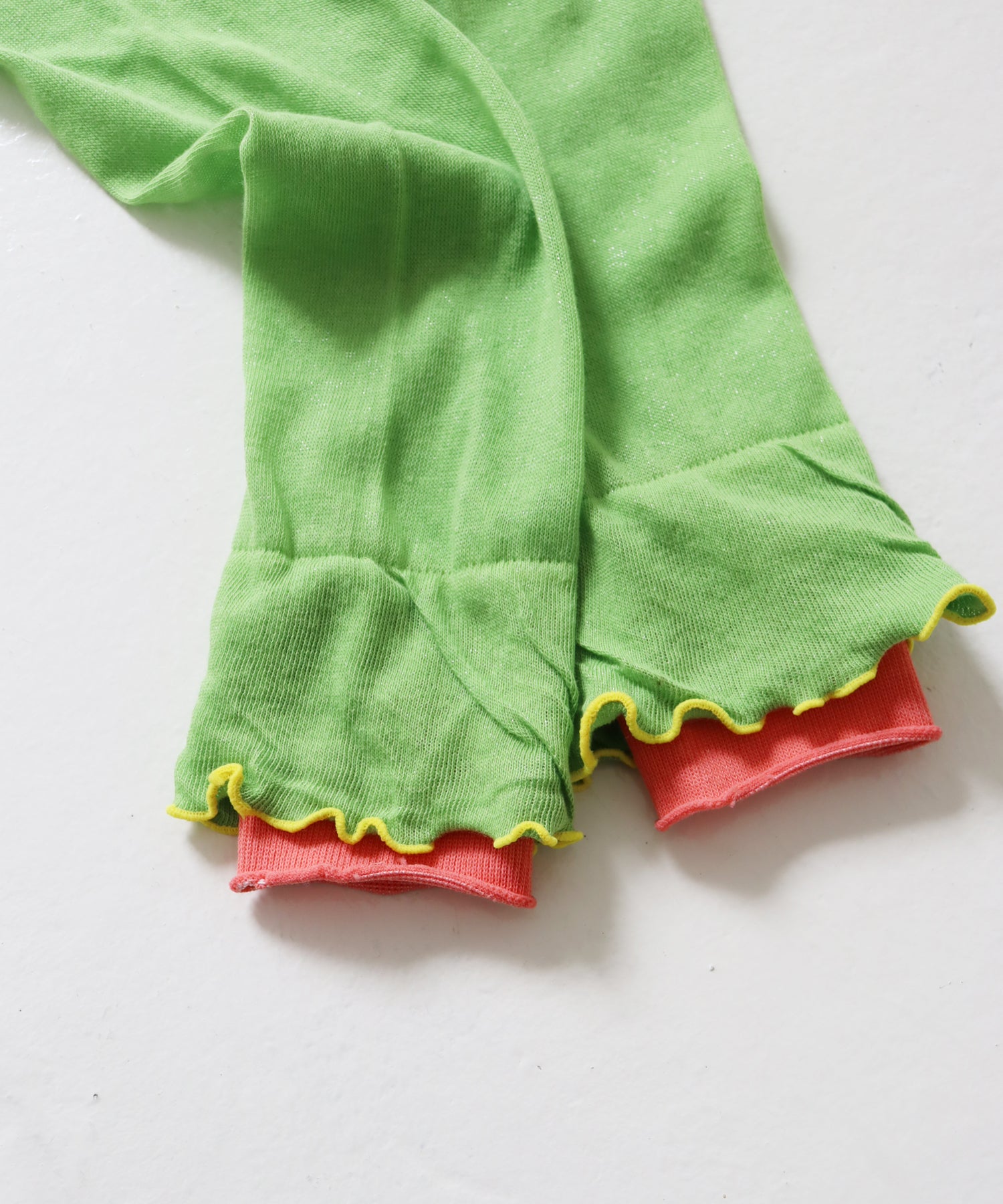 UVカット チューリップフリル アームカバー