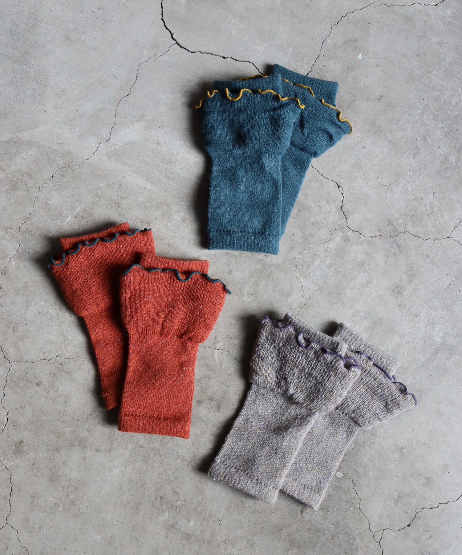 チューリップフリル アームウォーマー