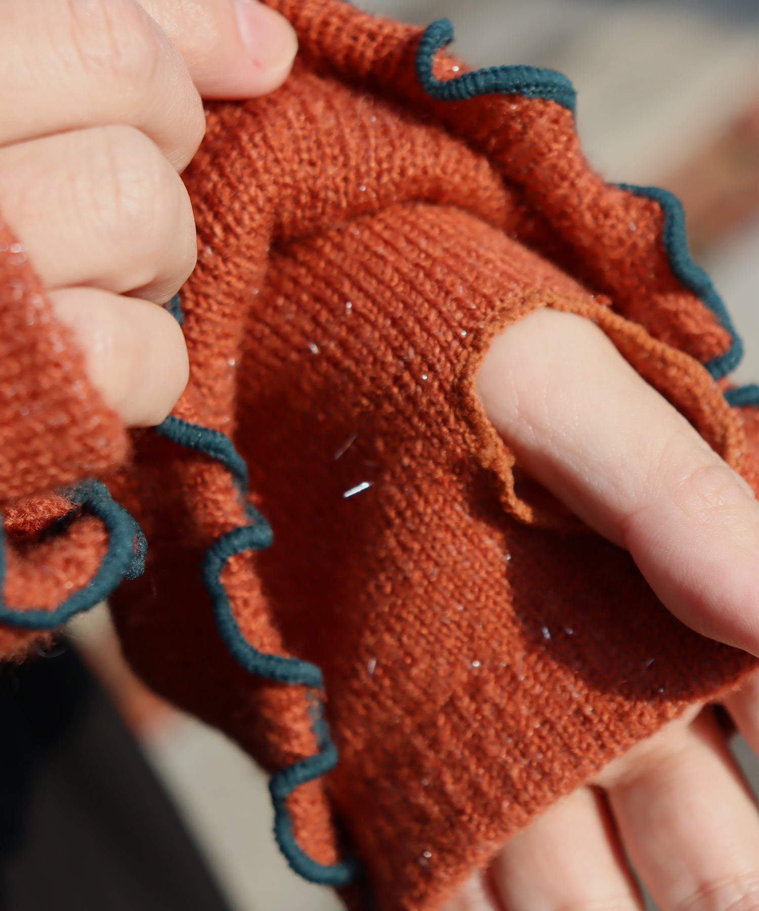 チューリップフリル アームウォーマー