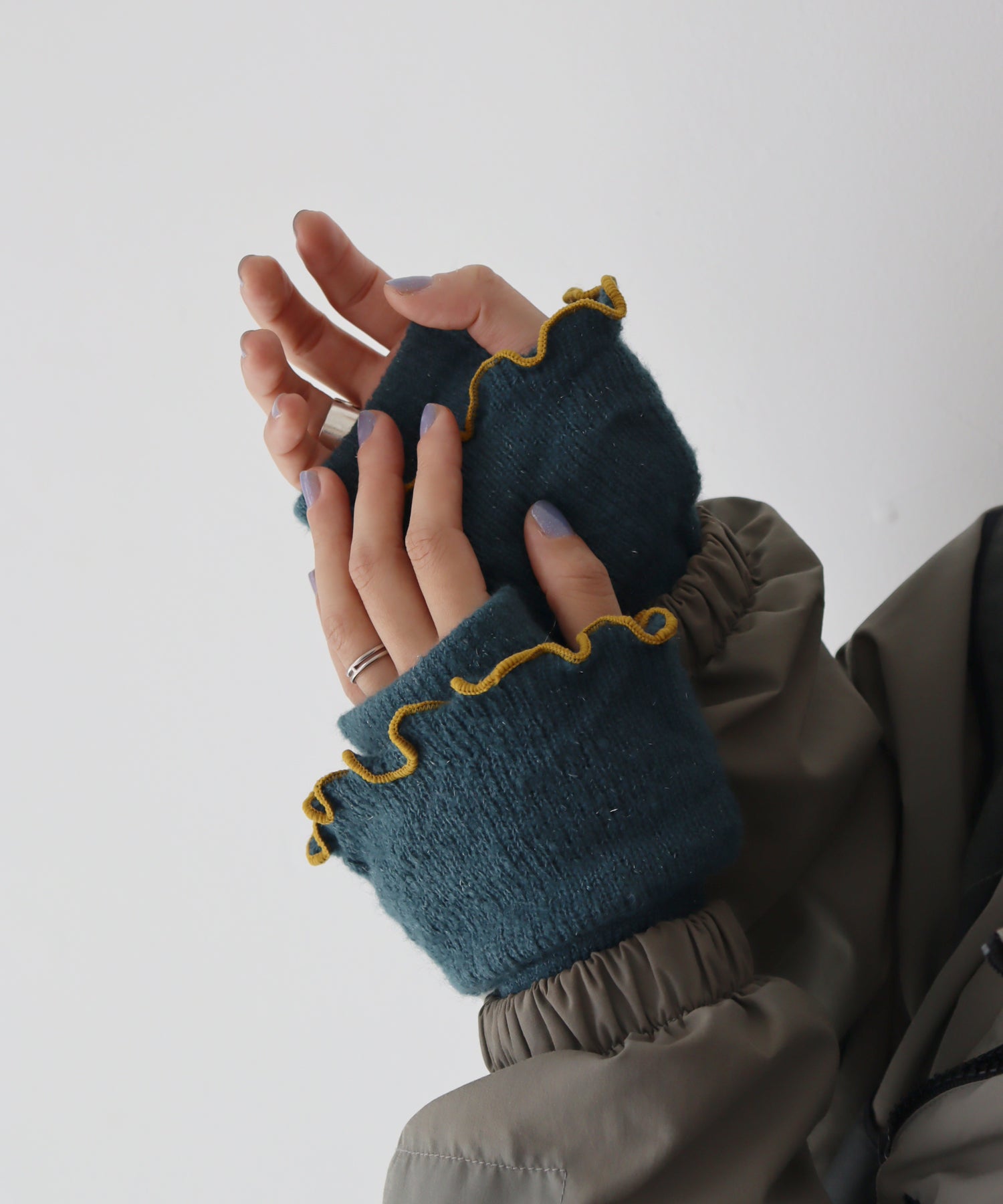 チューリップフリル アームウォーマー