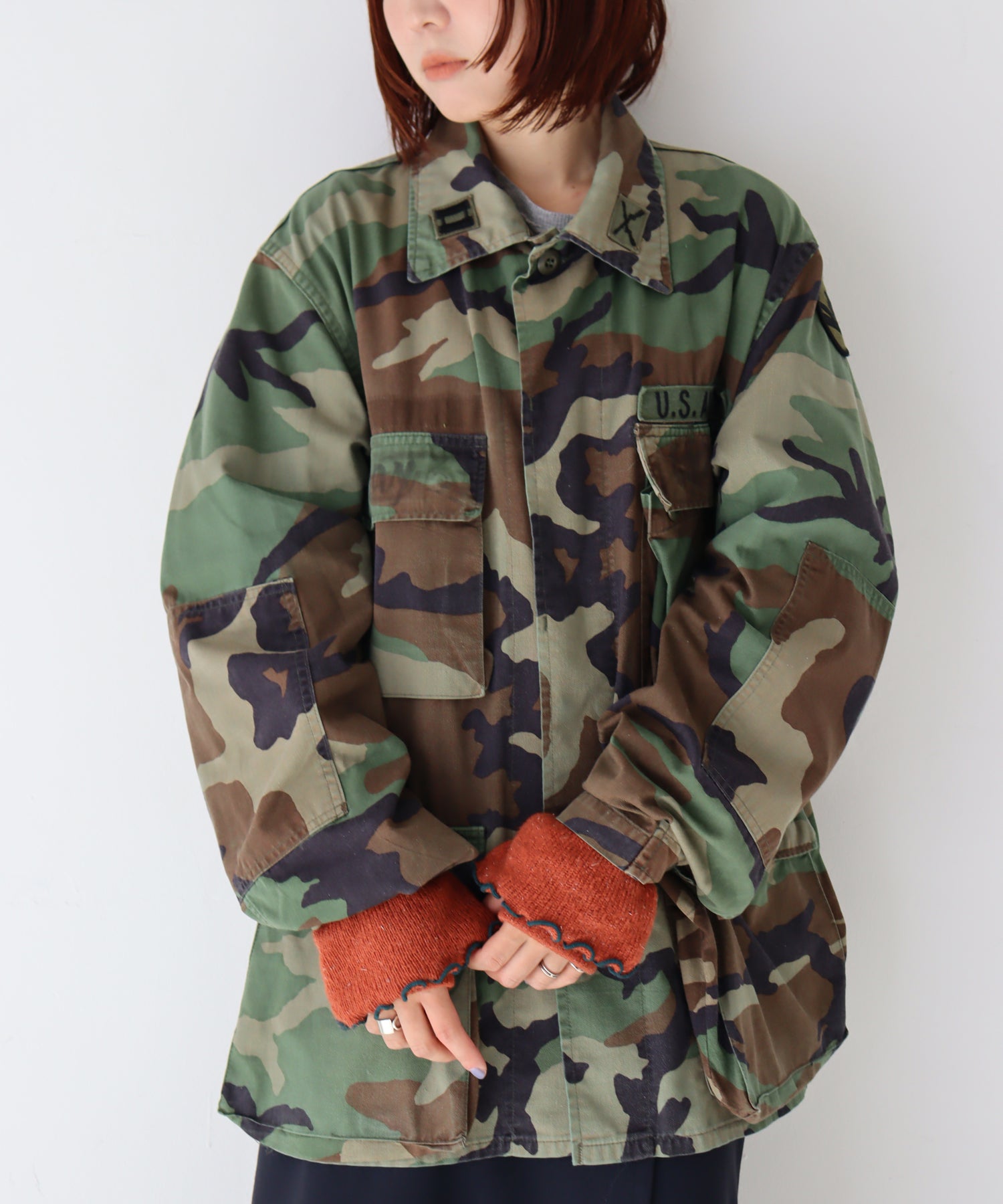 チューリップフリル アームウォーマー