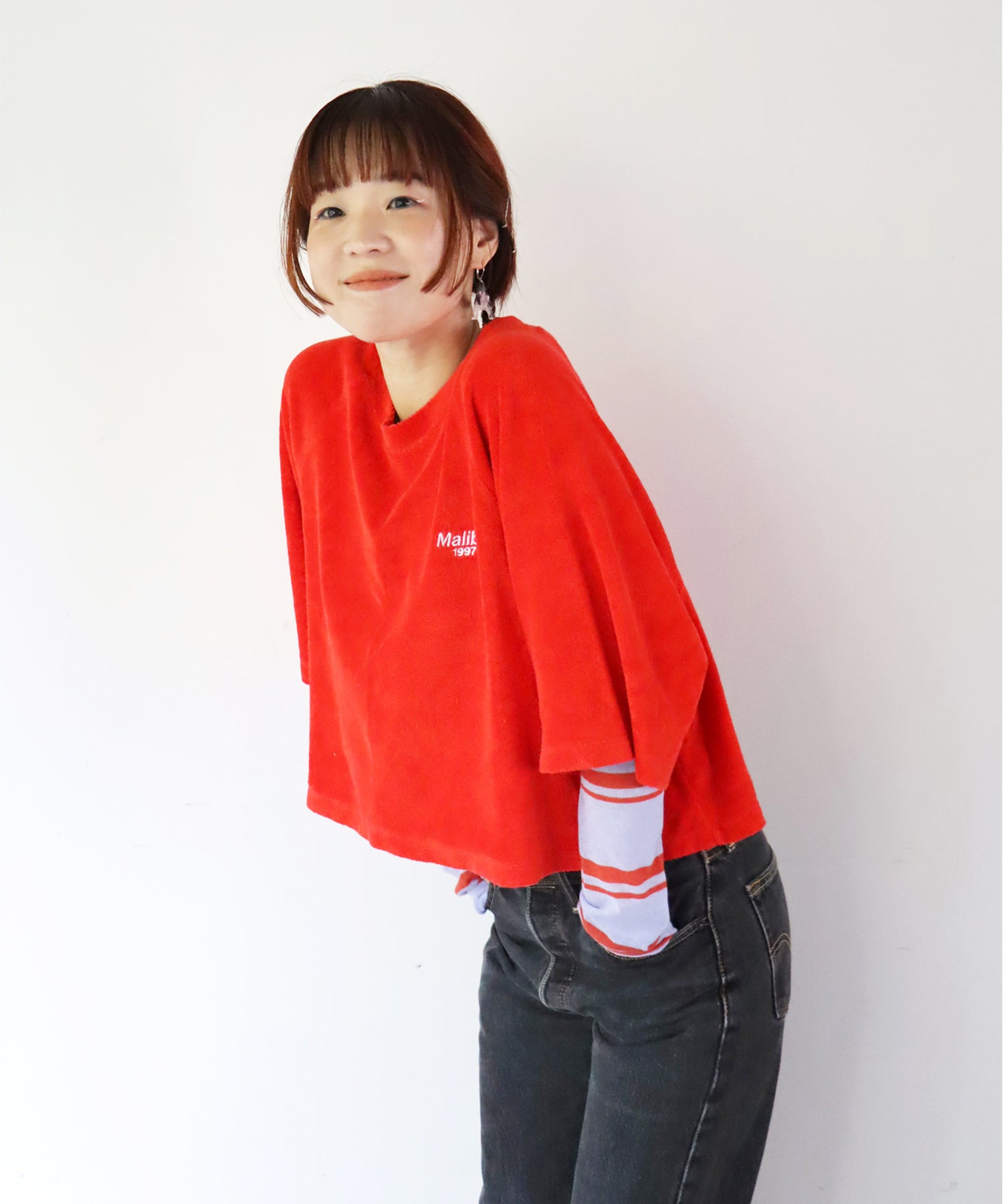 ＵＶカット マルチボーダー アームカバー