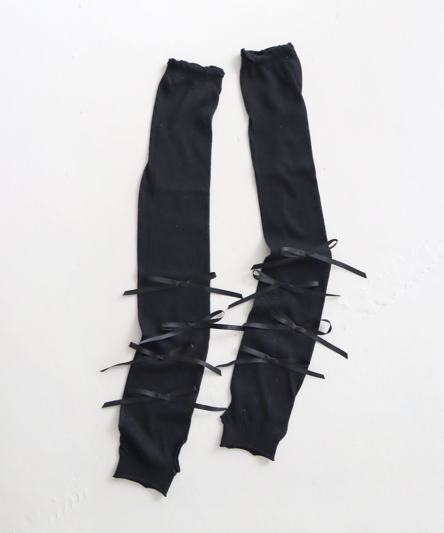 【期間限定価格】【ＵＶカット】 リボン＆リボン アームカバー