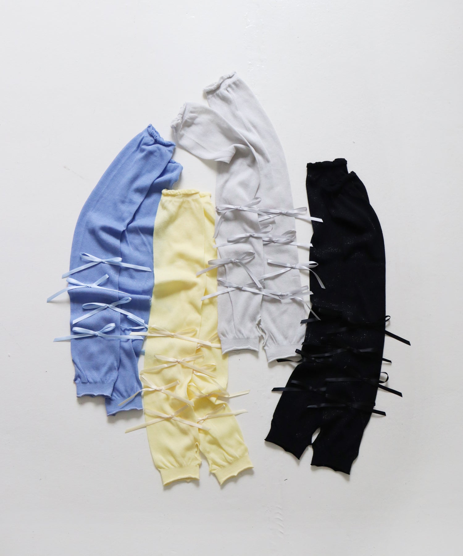 【期間限定価格】【ＵＶカット】 リボン＆リボン アームカバー