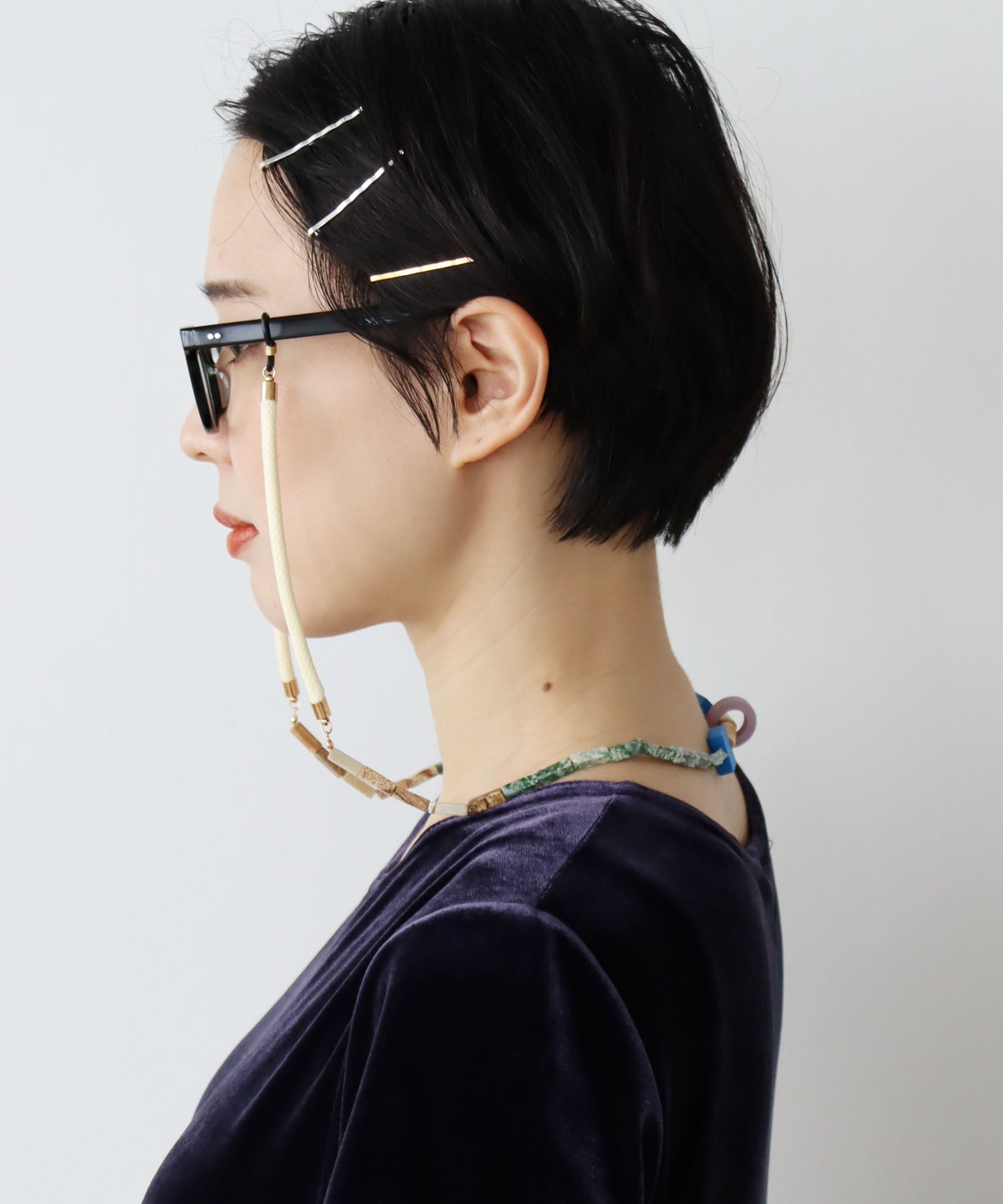 keico ネックレス　グラスコード keico ネックレス グラスコード Glasses Code】Magnesite
