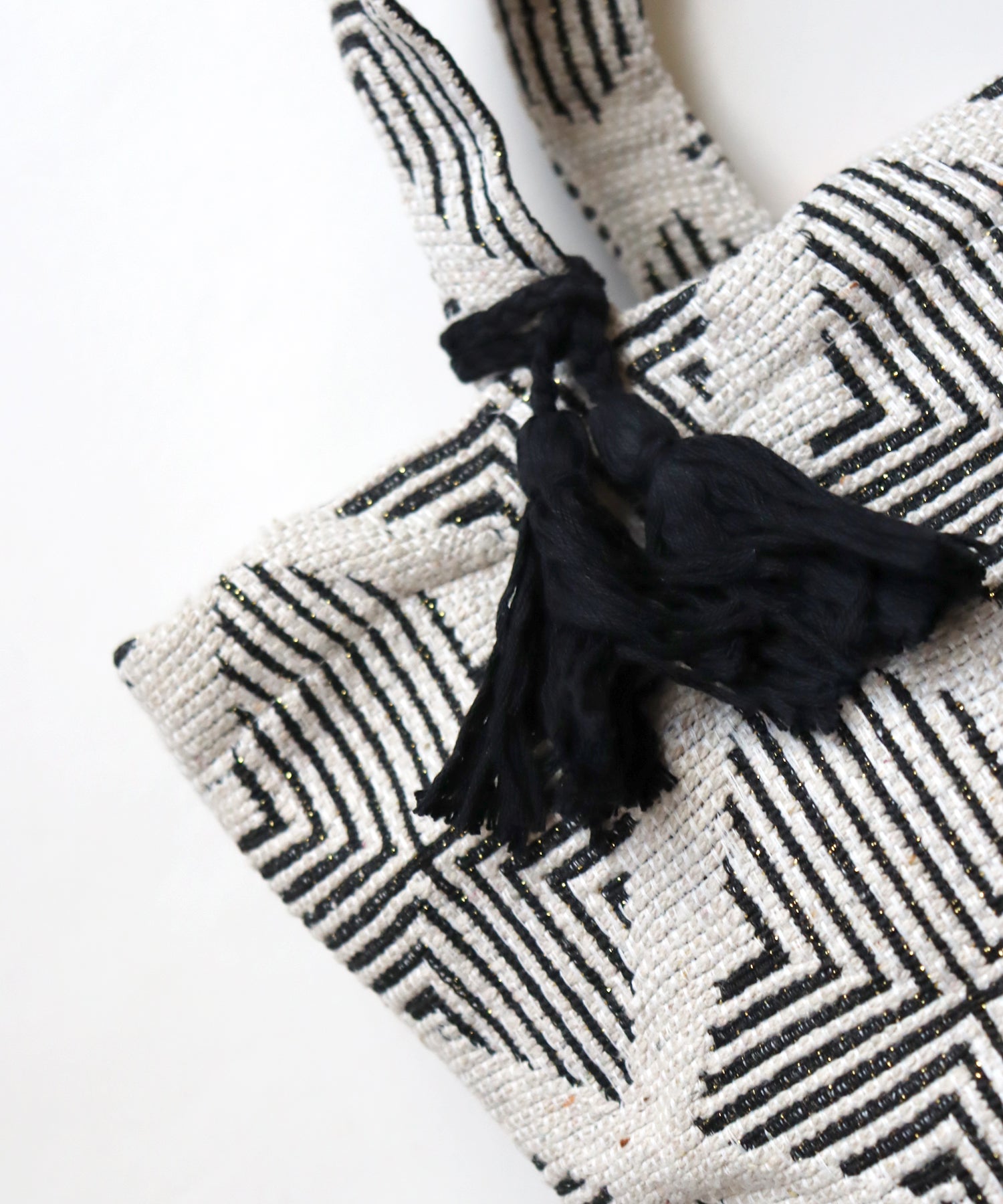 INDIAジャガード トートバッグ