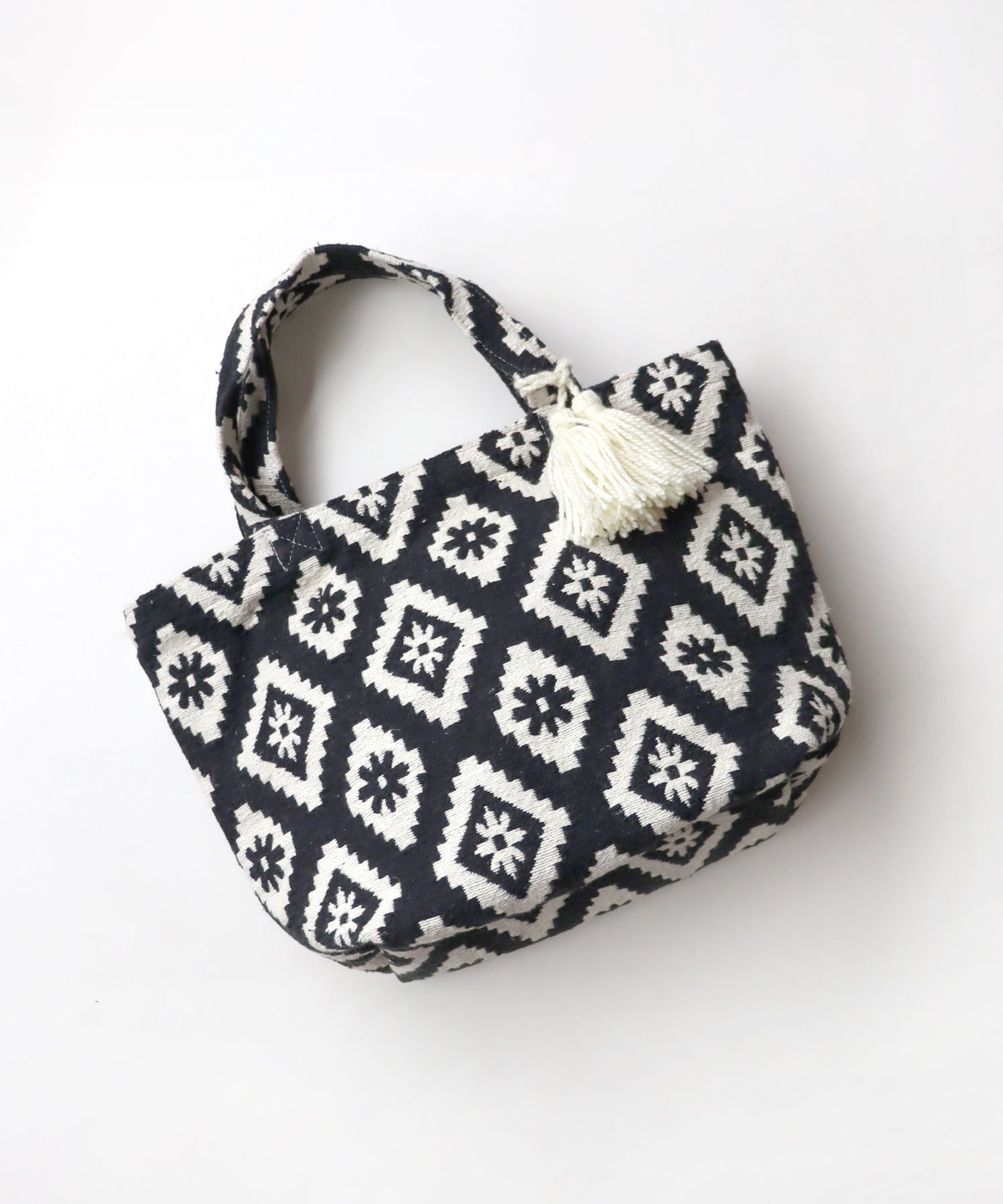 INDIAジャガード トートバッグ