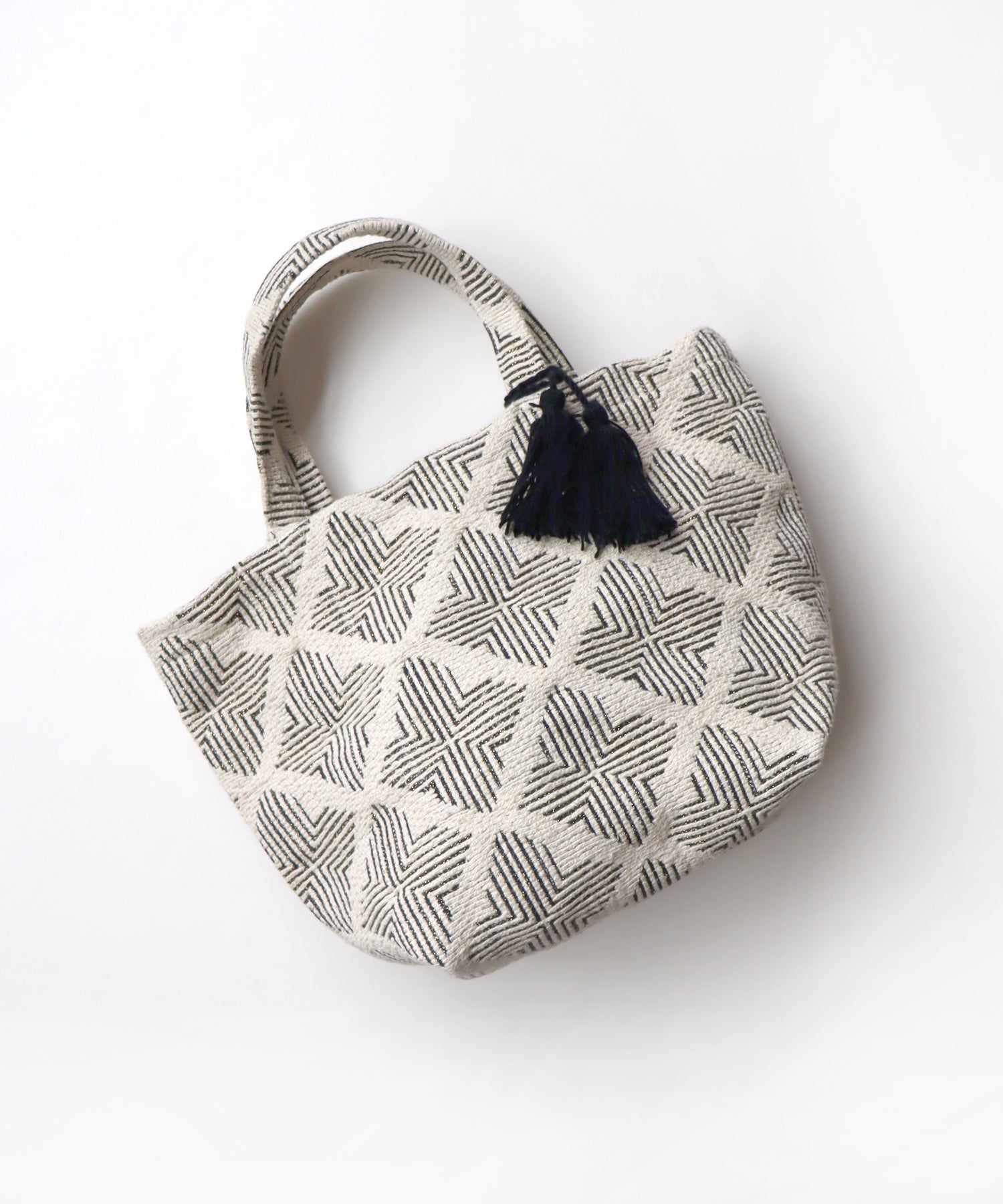 INDIAジャガード トートバッグ