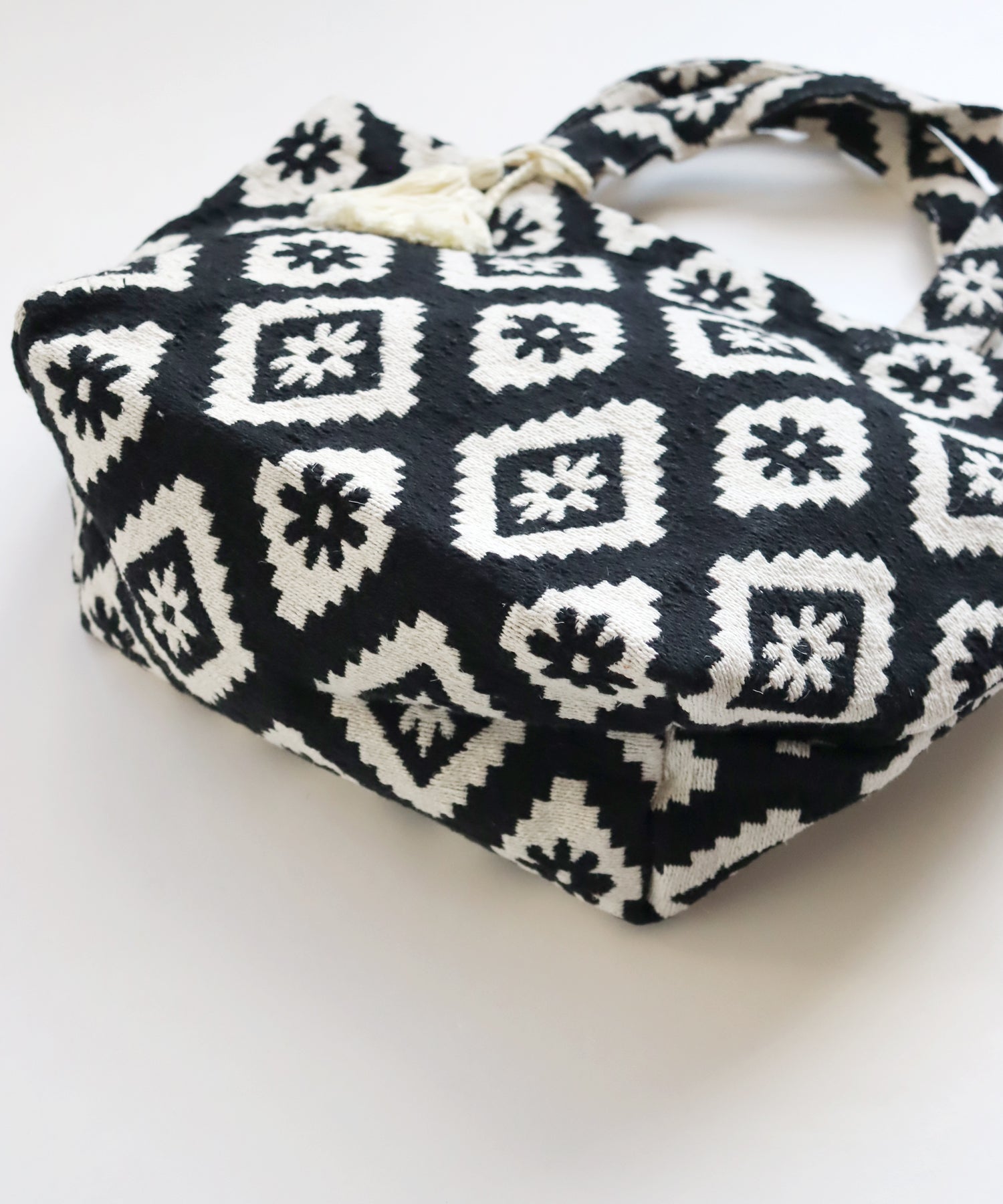 INDIAジャガード トートバッグ