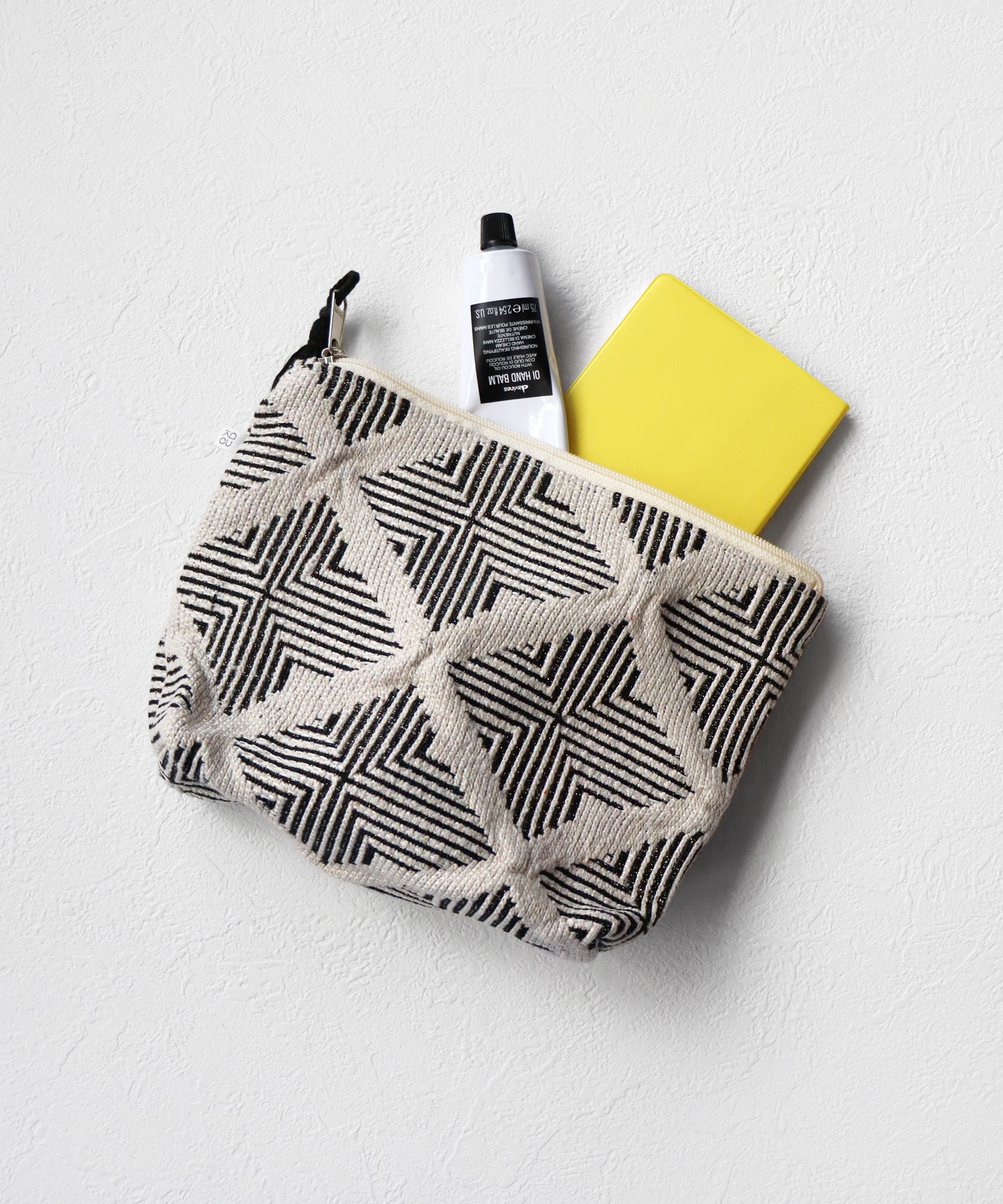 INDIAジャガード ラージポーチ