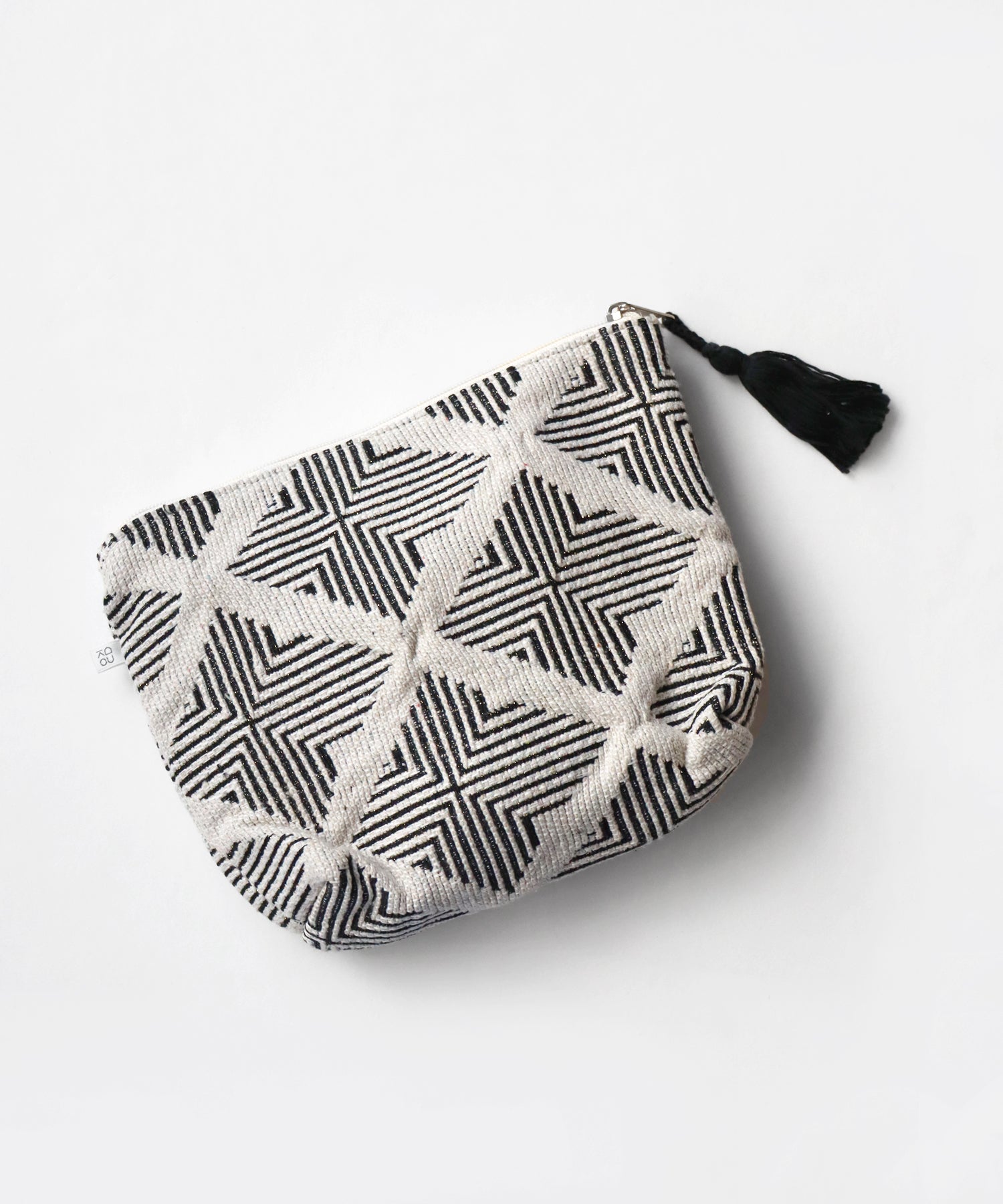 INDIAジャガード ラージポーチ