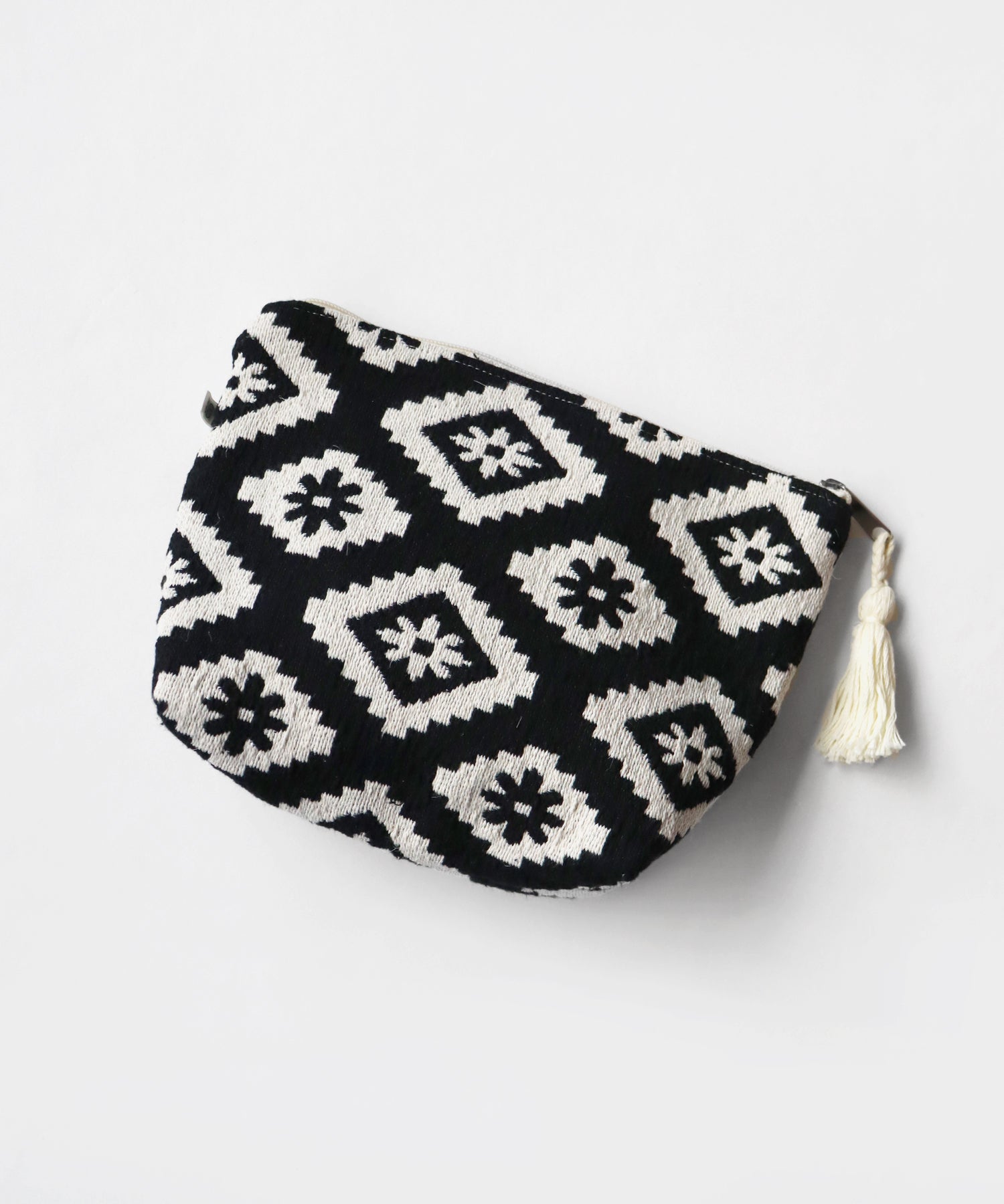 INDIAジャガード ラージポーチ