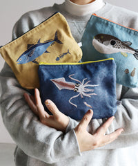 ほろ酔い ゴブラン織り ポーチ